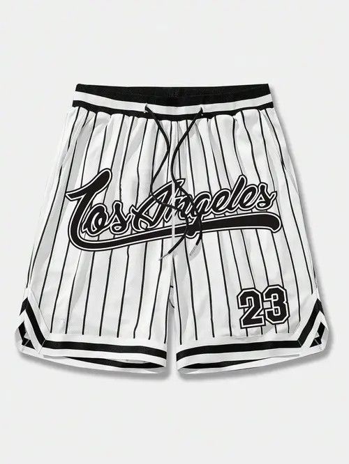 Jean Harada x Hori Stripe basketball Graphic shorts DRIP Size US 32 / EU 48 - 6 Thumbnail