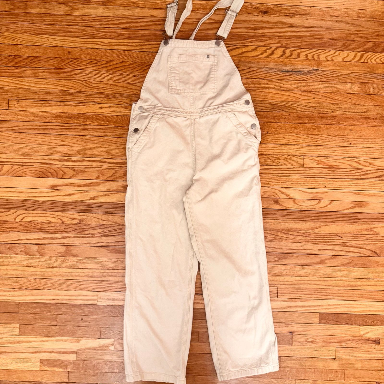 Everlane White Everlane overalls Size 27" / US 4 / IT 40 - 2 Thumbnail