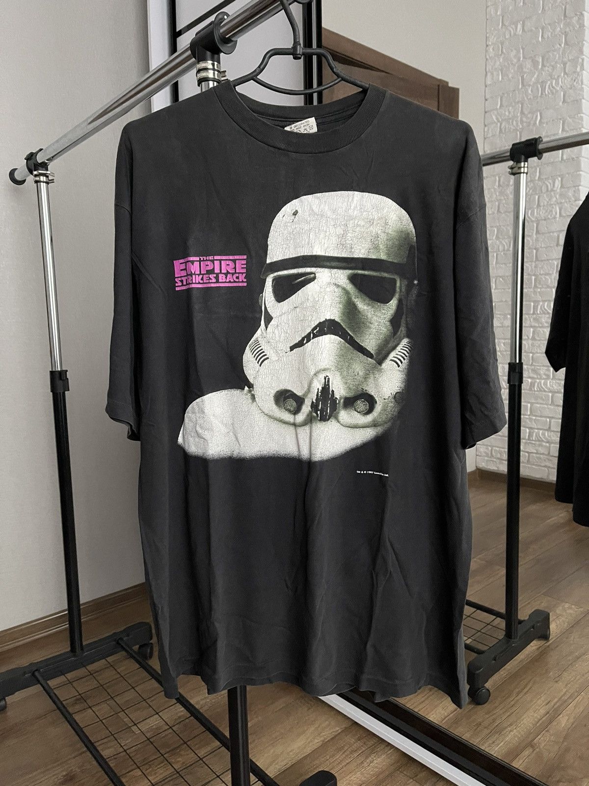 Other 1997 Star Wars Stormtrooper Darth Vader Vintage T-Shirt Tee Size US XL / EU 56 / 4 - 2 Thumbnail
