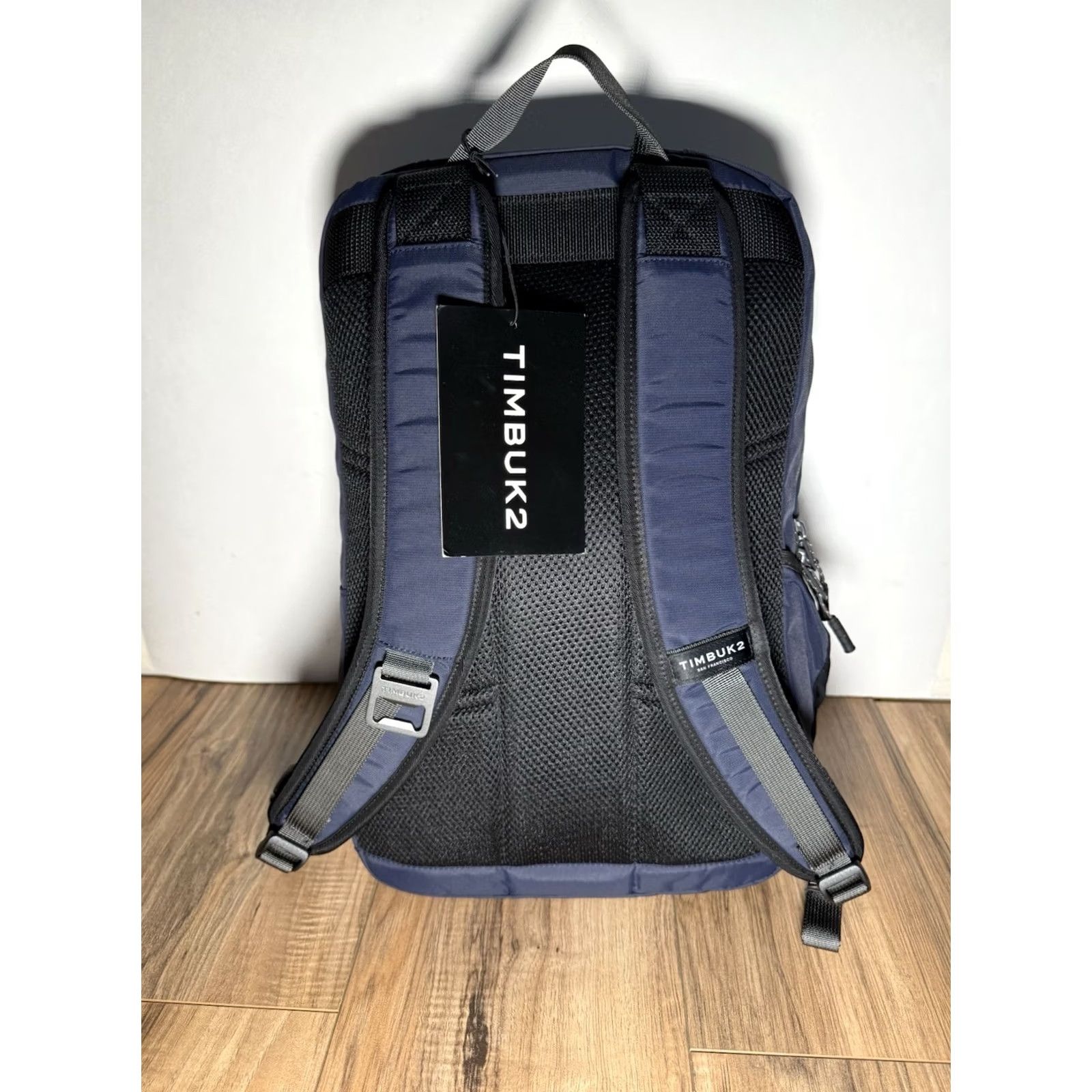 Vintage Timbuk2 Backpack Parkside Logo Blue NWT Laptop School Bag Canvas Men Navy Nautical With Tags Size ONE SIZE - 5 Thumbnail
