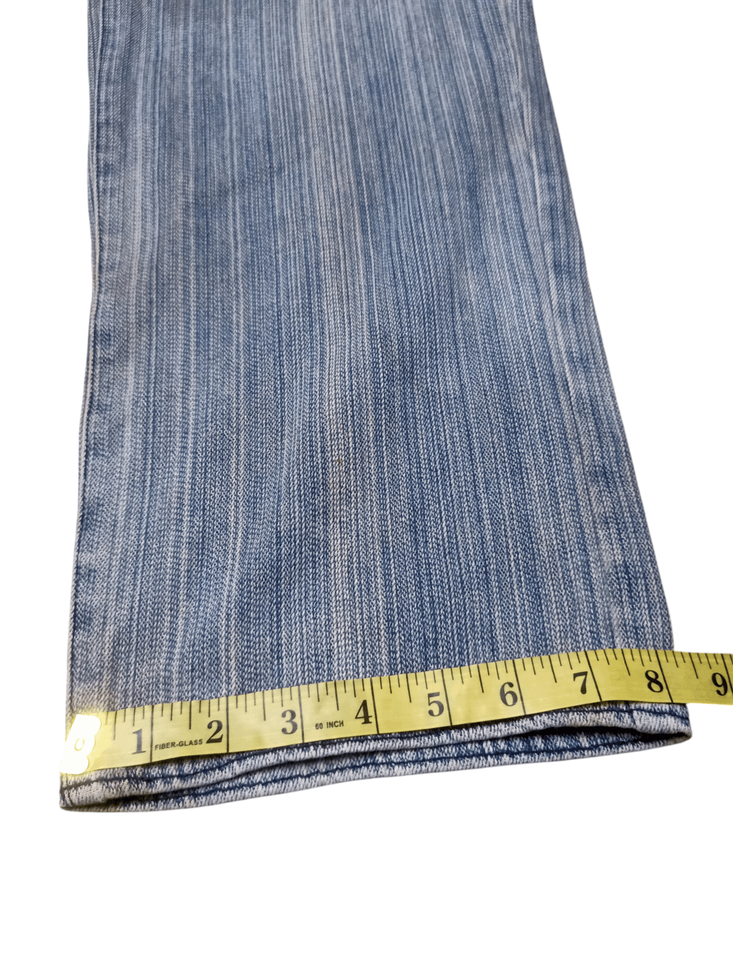 Alphanumeric × If Six Was Nine Vintage Alphanumeric Flare Denim Hickory Denim Size US 34 / EU 50 - 13 Thumbnail