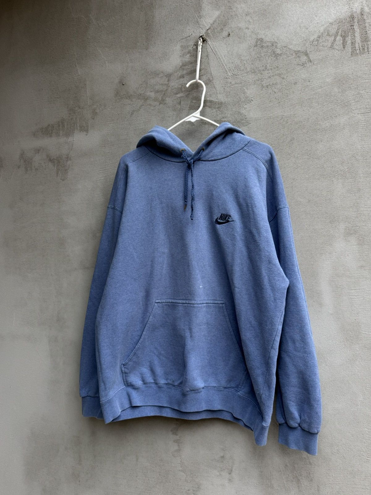 Nike Vintage Baby Blue Nike Hoodie Size US L / EU 52-54 / 3 - 2 Thumbnail