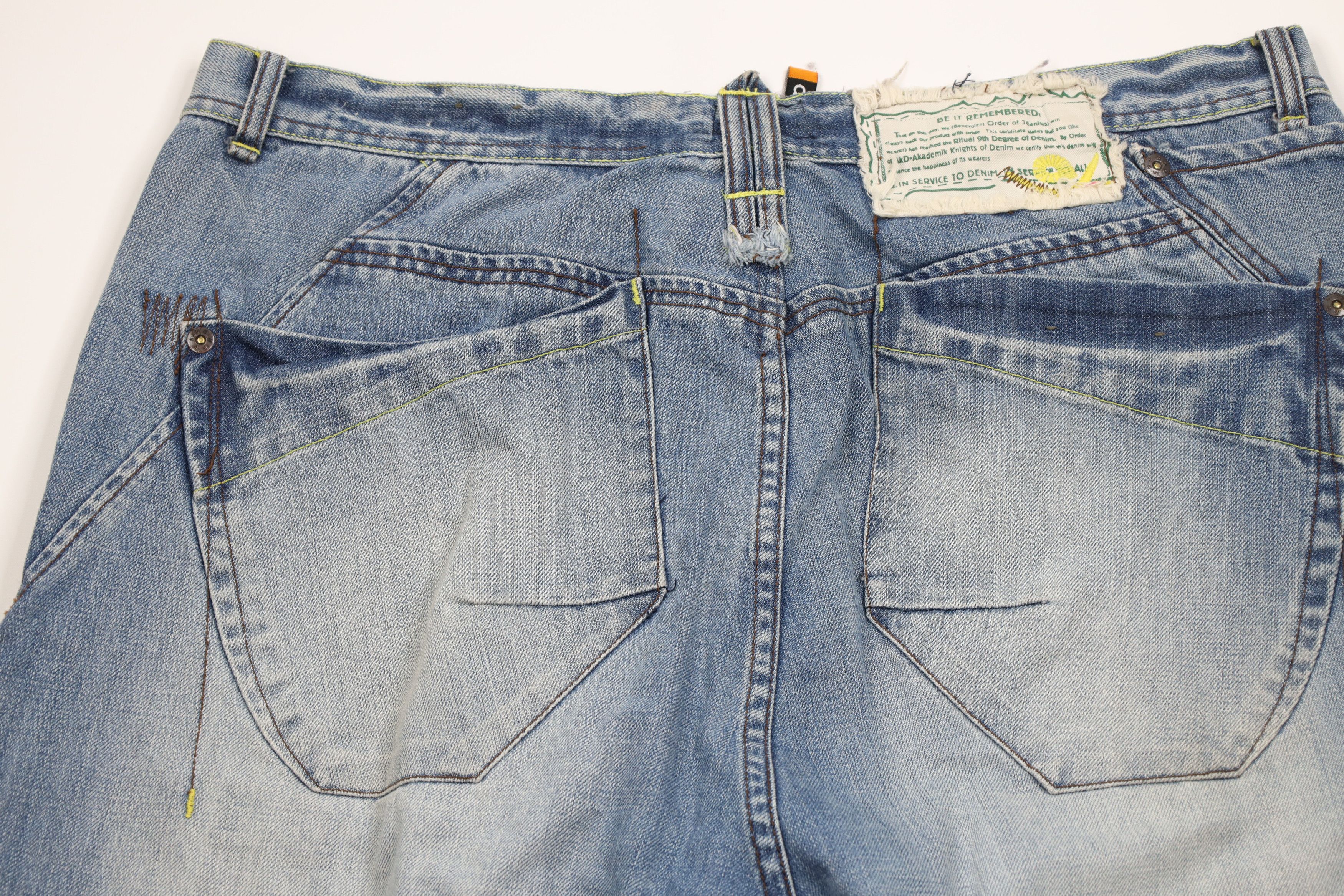 Vintage Vintage Y2K Streetwear Wide Leg Denim Jeans Blue Cotton Size US 42 / EU 58 - 10 Thumbnail