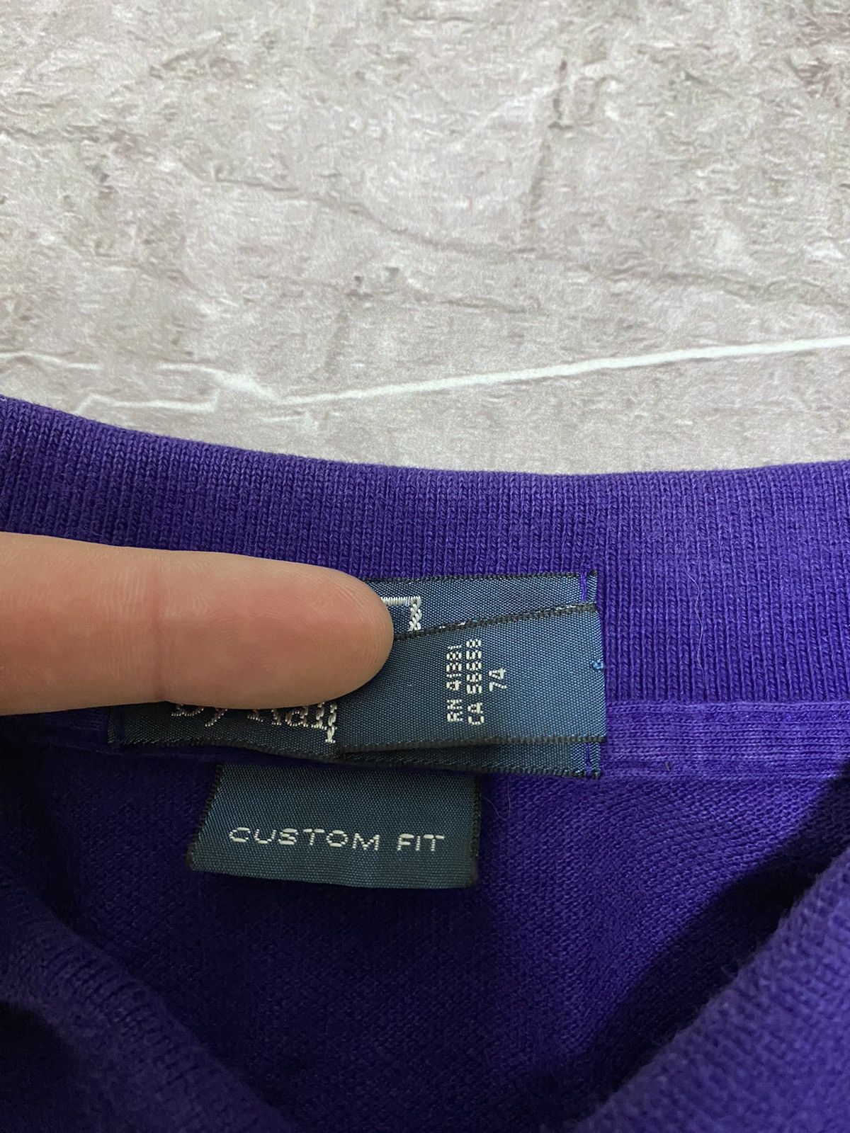 Polo Ralph Lauren × Ralph Lauren × Vintage Vintage 90s Polo Ralph Lauren Big Pony #3 Polo Chief Keef Size US L / EU 52-54 / 3 - 8 Thumbnail