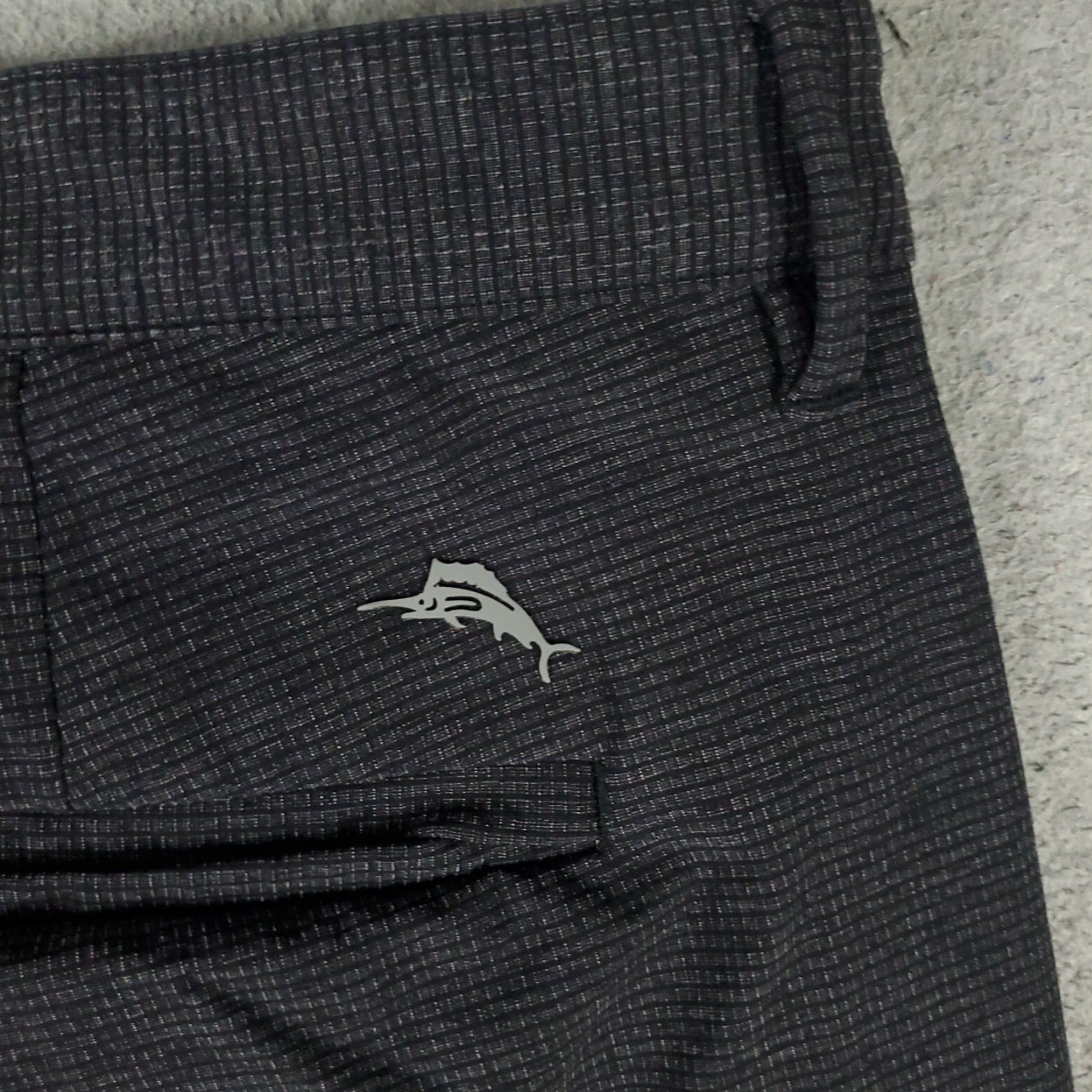Tommy Bahama VINTAGE Tommy Bahama Shorts Mens Size 40 Casual Chino Flat Front Gray Cotton Nylon Spring Summer Men's Size US 40 / EU 56 - 5 Thumbnail