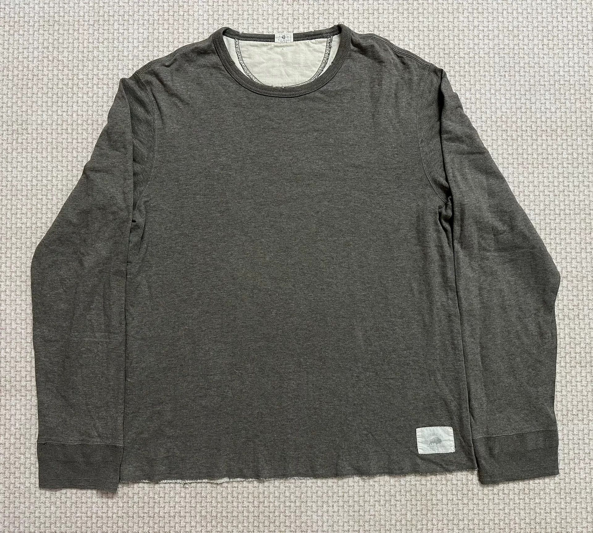 RRL Ralph Lauren RRL Vintage Distressed Arrow Bison Hoodie Size US L / EU 52-54 / 3 - 1 Thumbnail