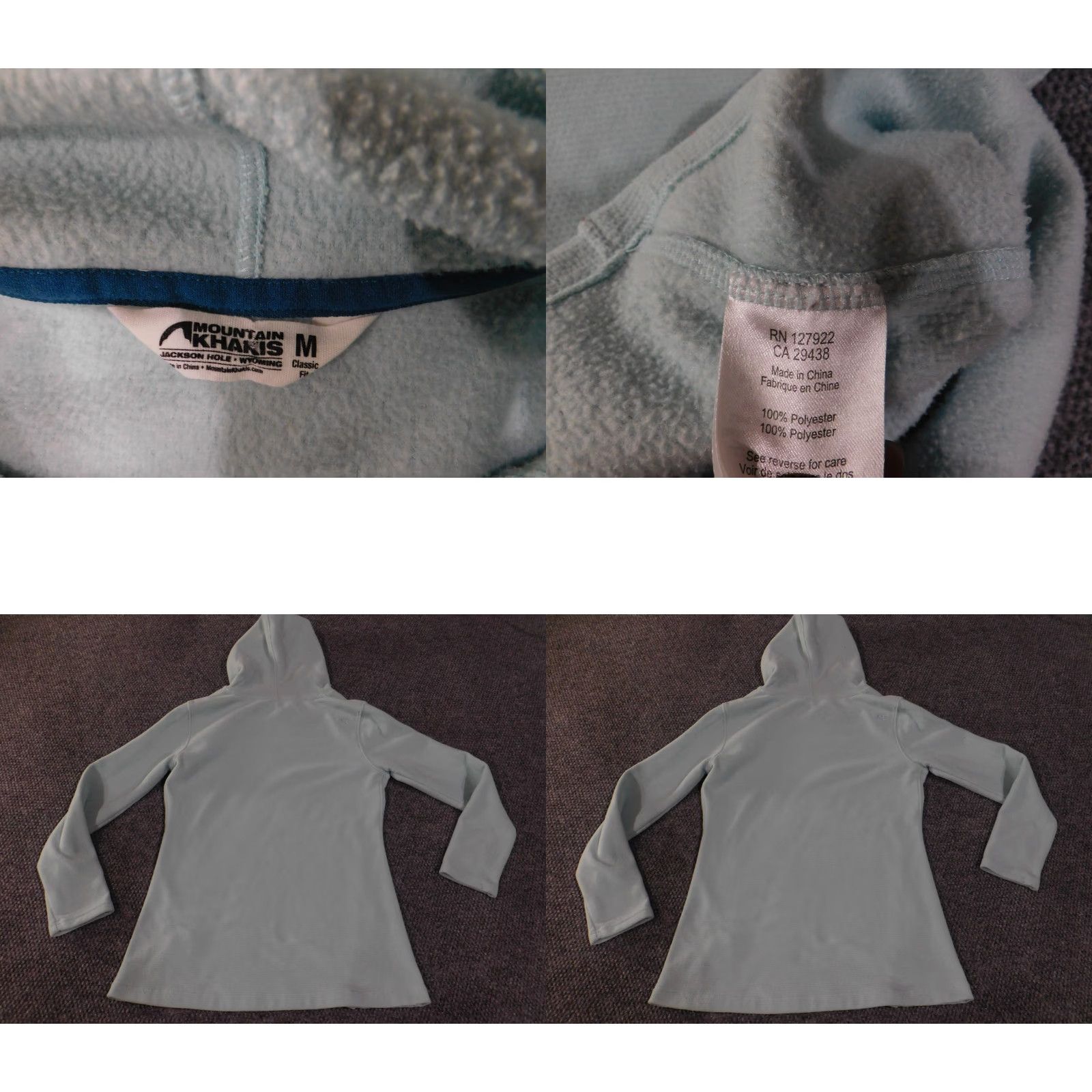 Mountain Khakis VINTAGE Mountain Khakis Hoodie Womens M Blue Pullover Cardigan? Size M / US 6-8 / IT 42-44 - 8 Thumbnail