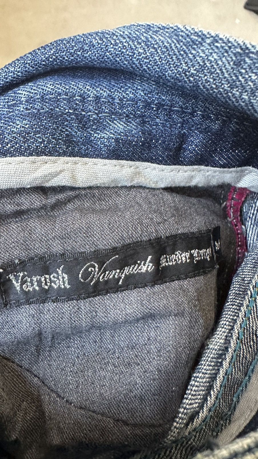 Vanquish VINTAGE VANQUISH DENIM PANT Size US 32 / EU 48 - 10 Thumbnail