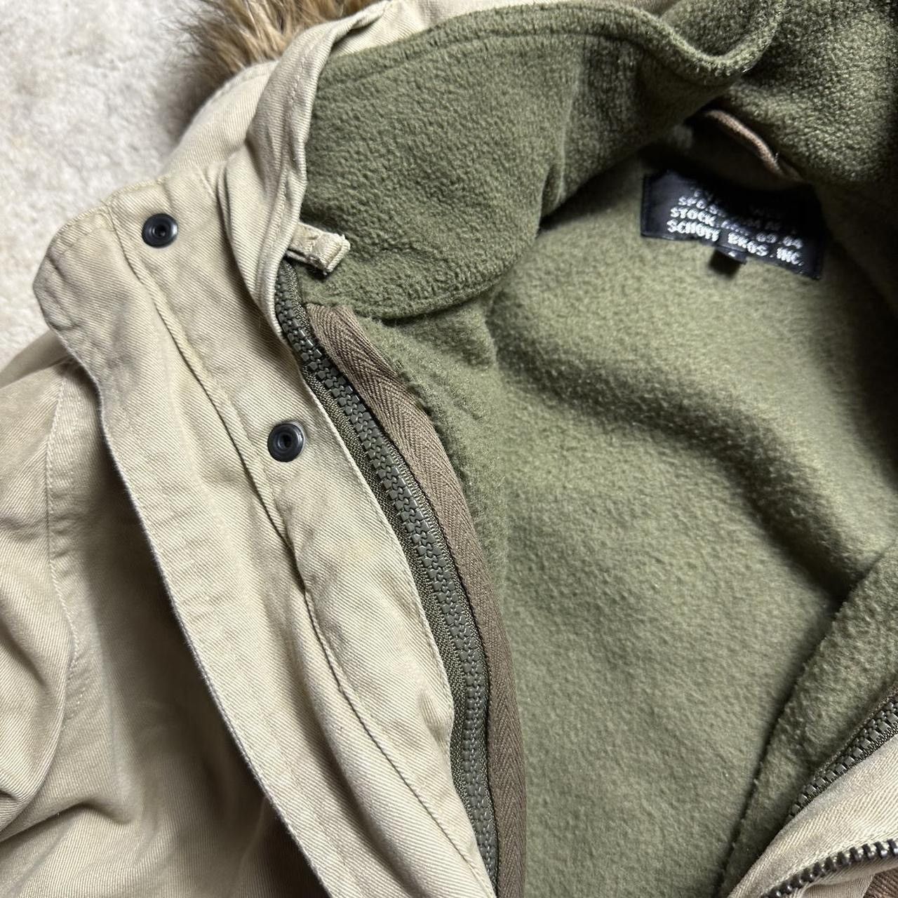 Schott × Vintage Vintage 90s Schott military parka jacket Size US M / EU 48-50 / 2 - 4 Thumbnail