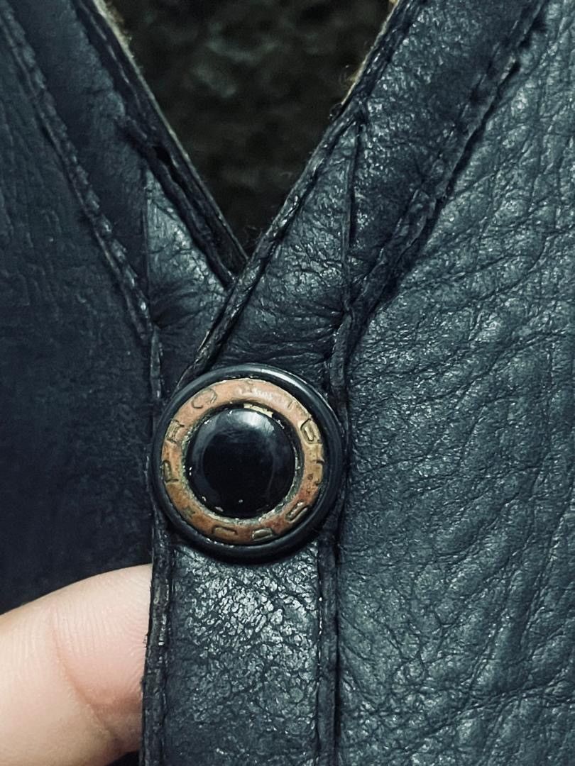 Japanese Brand Vintage Reversible Malubel Sydney Lamb Leather Patchwork Size US L / EU 52-54 / 3 - 7 Thumbnail