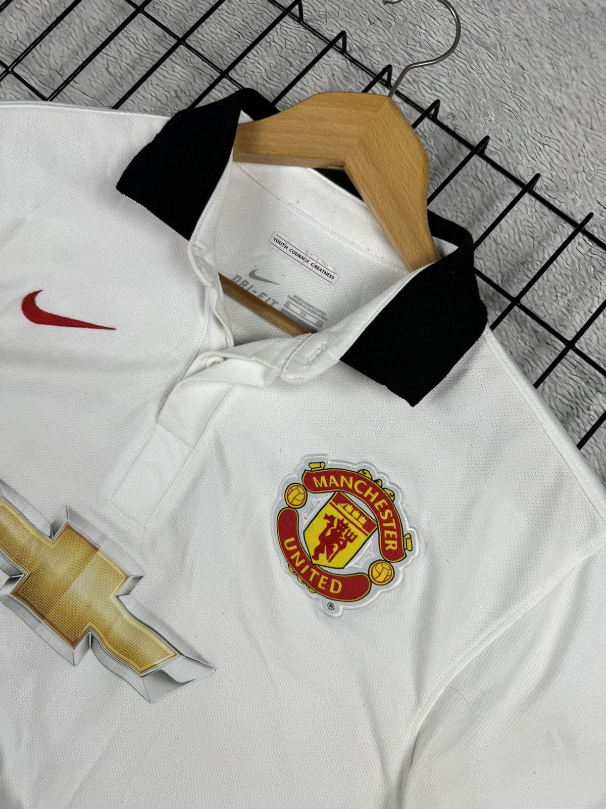 Nike × Vintage DI MARIA Vintage Manchester United 2014/15 Nike Jersey L sz Size US L / EU 52-54 / 3 - 7 Thumbnail