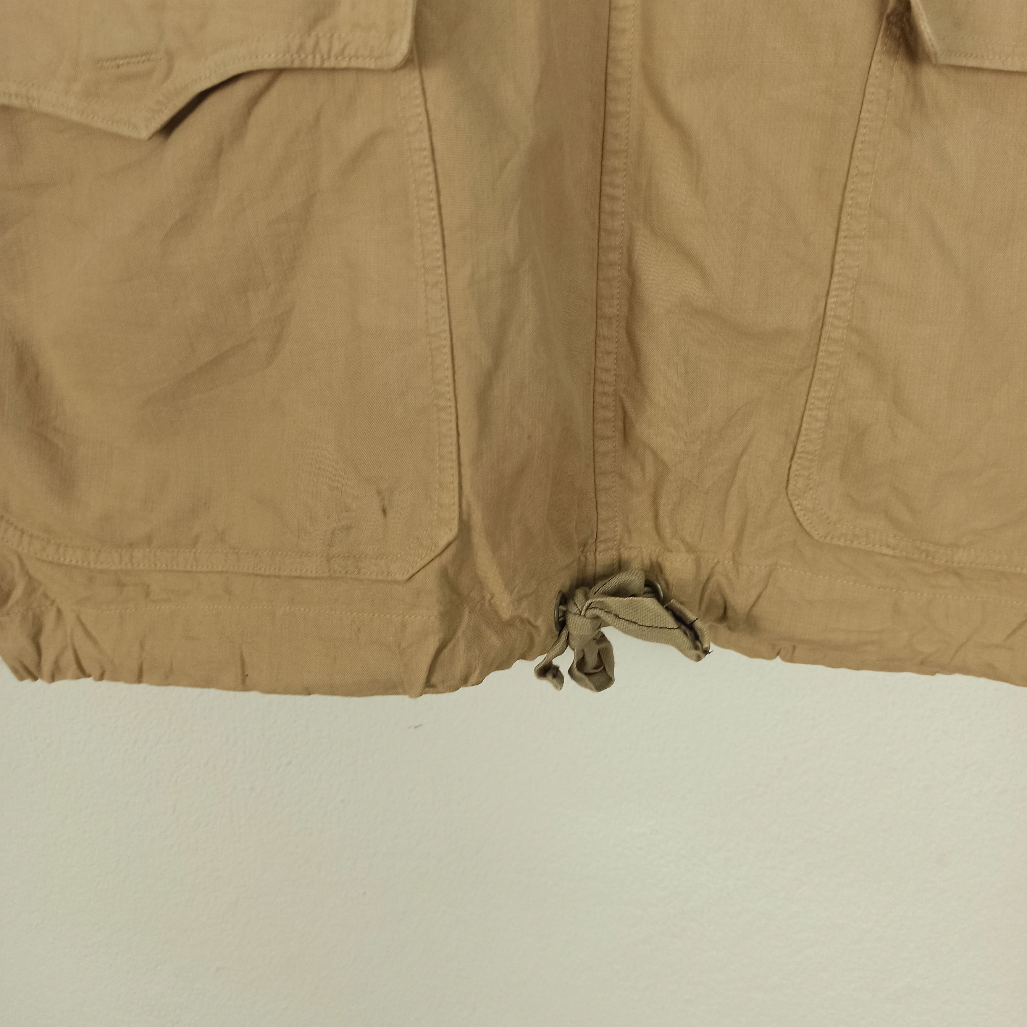 45rpm Rare XL 45rpm Anorak Parka Military Beige Smock Size US XL / EU 56 / 4 - 4 Thumbnail