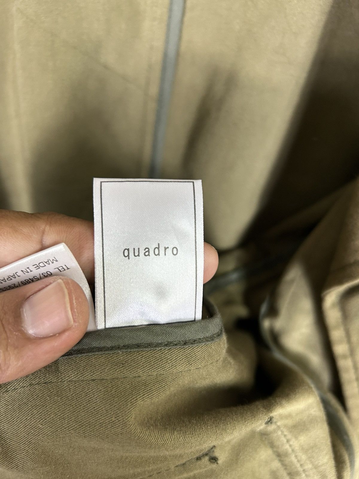 Japanese Brand 🔥Quadro Workwear Style Double Breast Coat Jacket Size US S / EU 44-46 / 1 - 11 Thumbnail