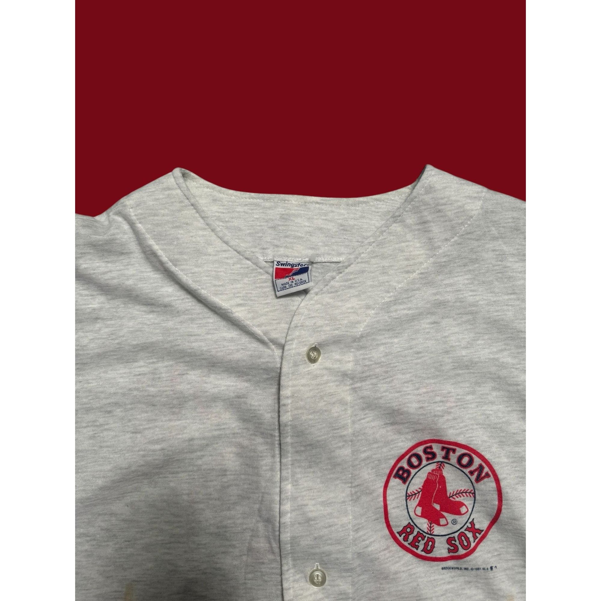 MLB 1991 Boston Red Sox Jersey Size US XL / EU 56 / 4 - 3 Thumbnail