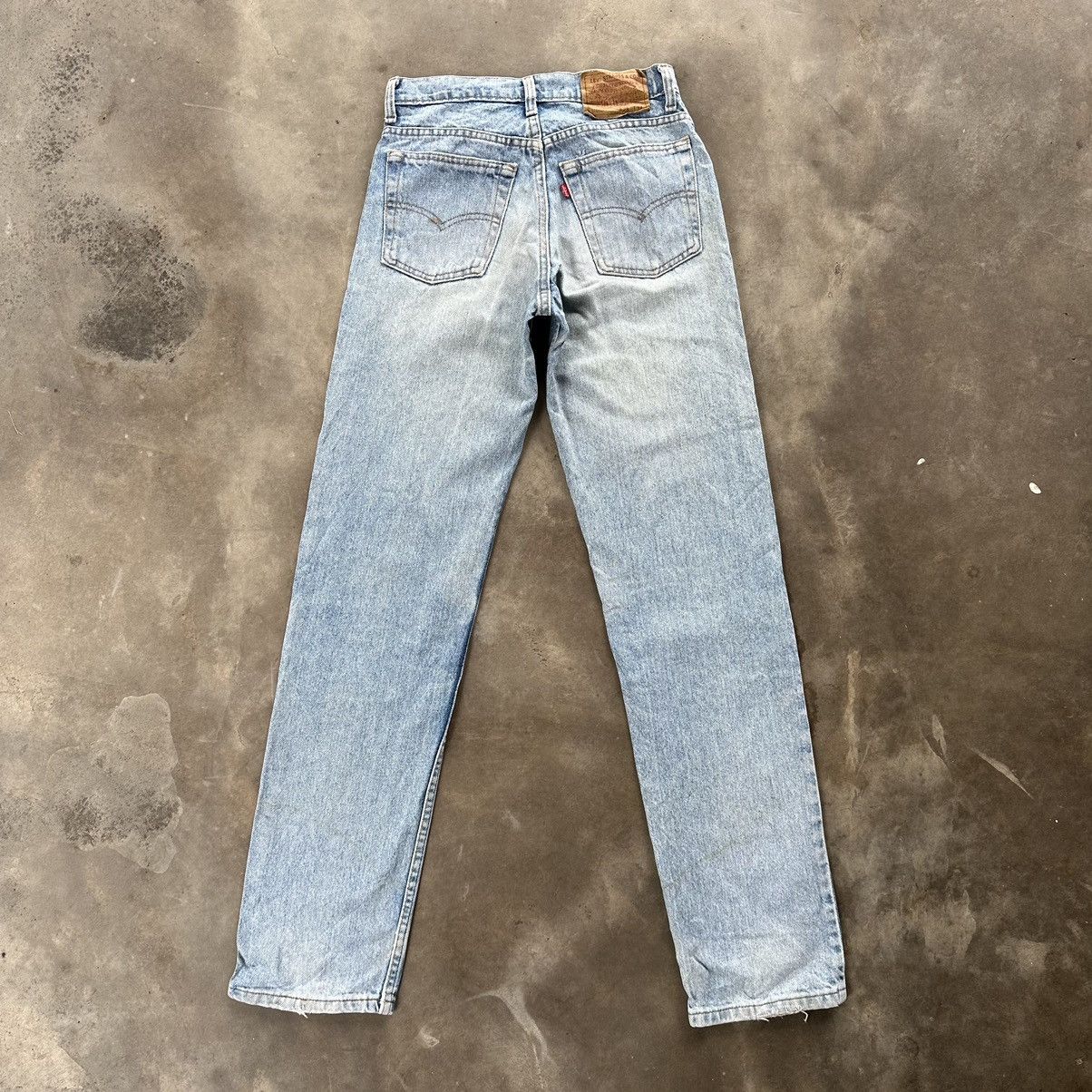 Jean × Levi's × Vintage Vintage Levi’s 510 USA Distressed Faded Denim Jean Pant W28 Size US 28 / EU 44 - 10 Thumbnail