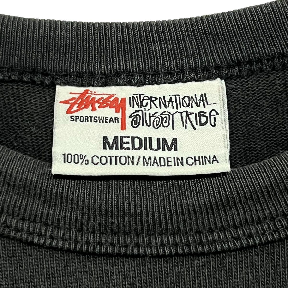 Stussy Vintage Sunfaded Stussy International Football Shirt Size US M / EU 48-50 / 2 - 6 Thumbnail