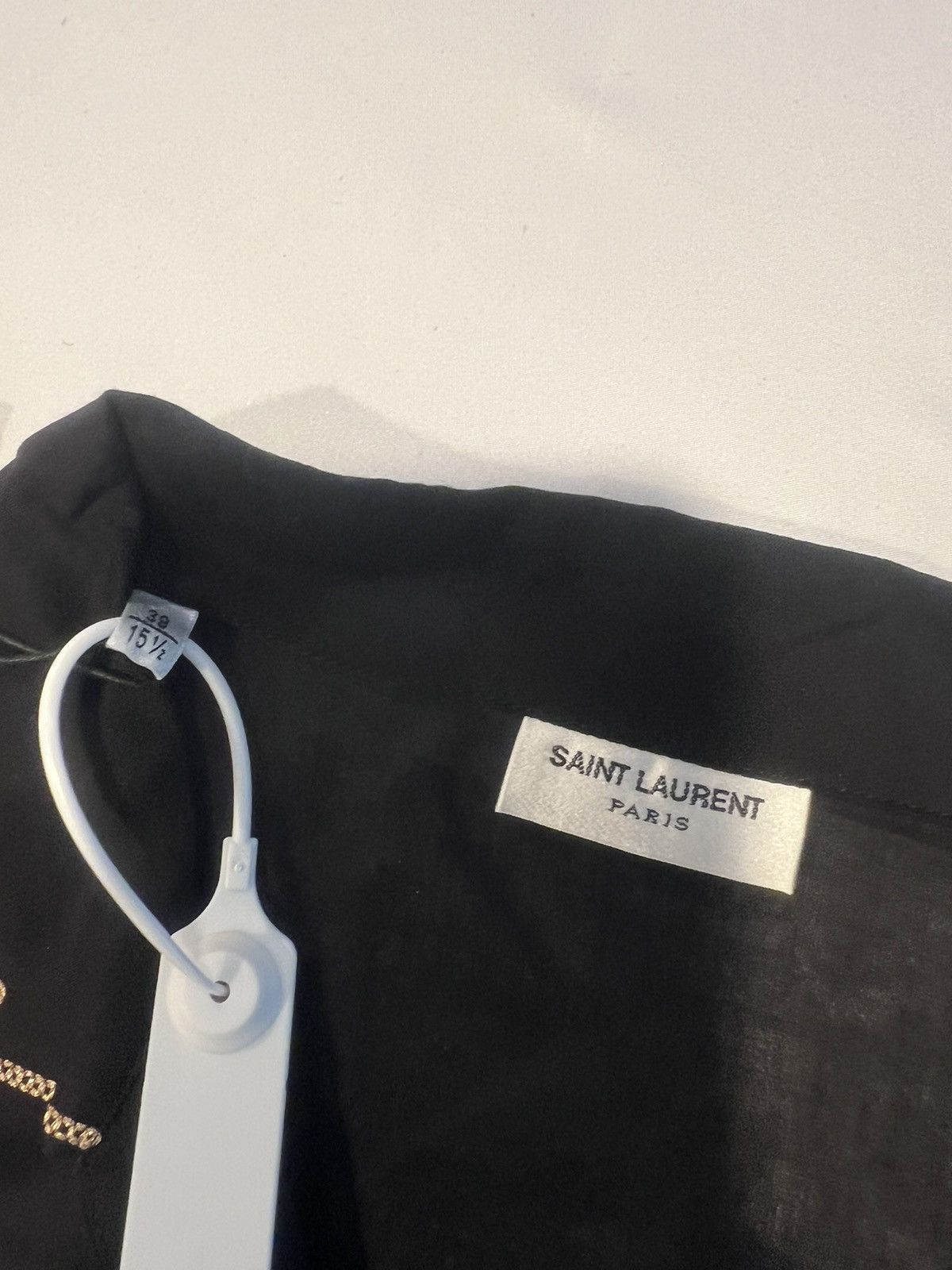 Saint Laurent Paris Saint Laurent gold trim oversized tunic. 39/15.5. $1790 Size US S / EU 44-46 / 1 - 12 Thumbnail