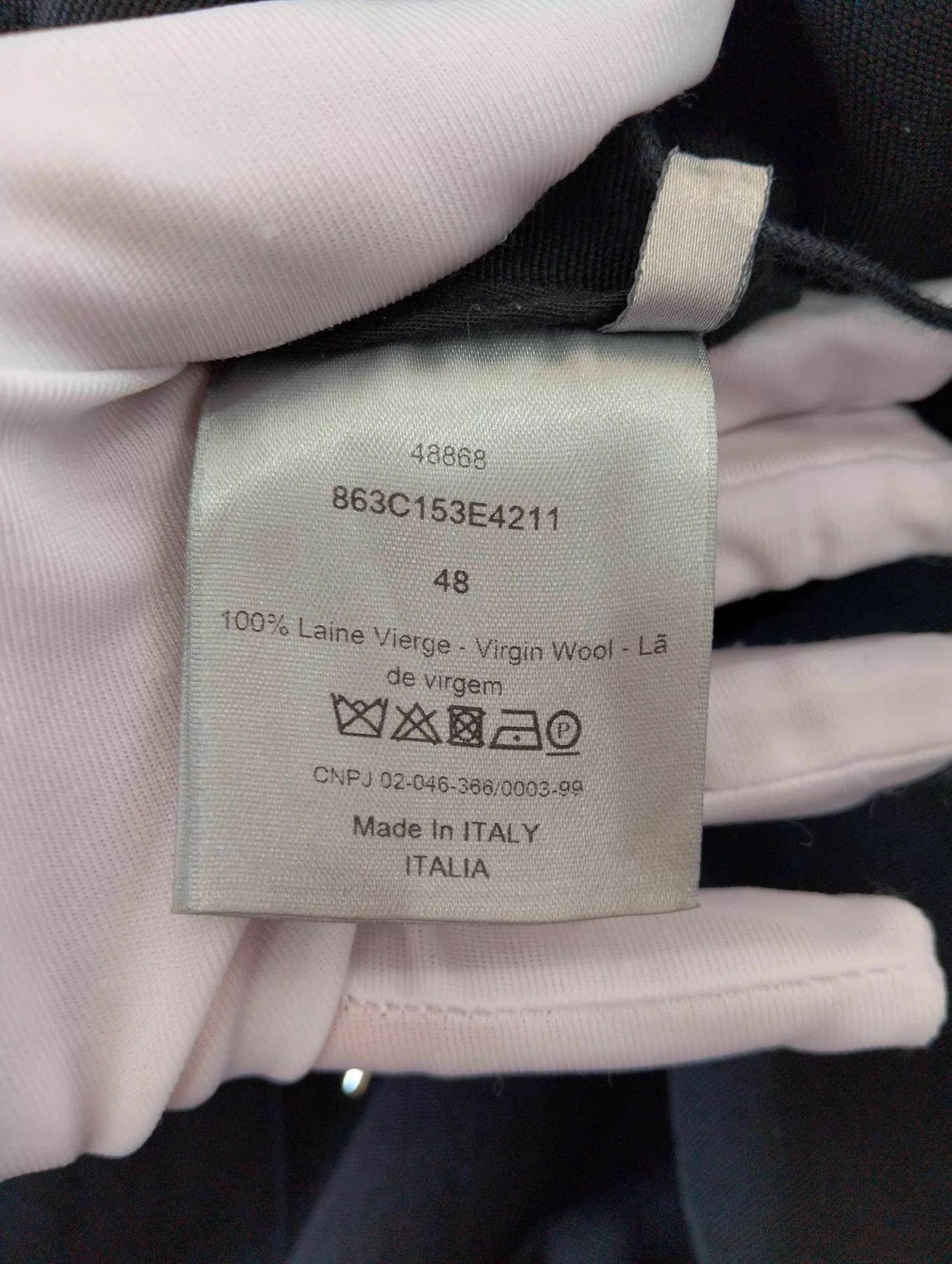 Dior Dior Black Wool Zip-leg Trousers 48 Size US 32 / EU 48 - 5 Thumbnail
