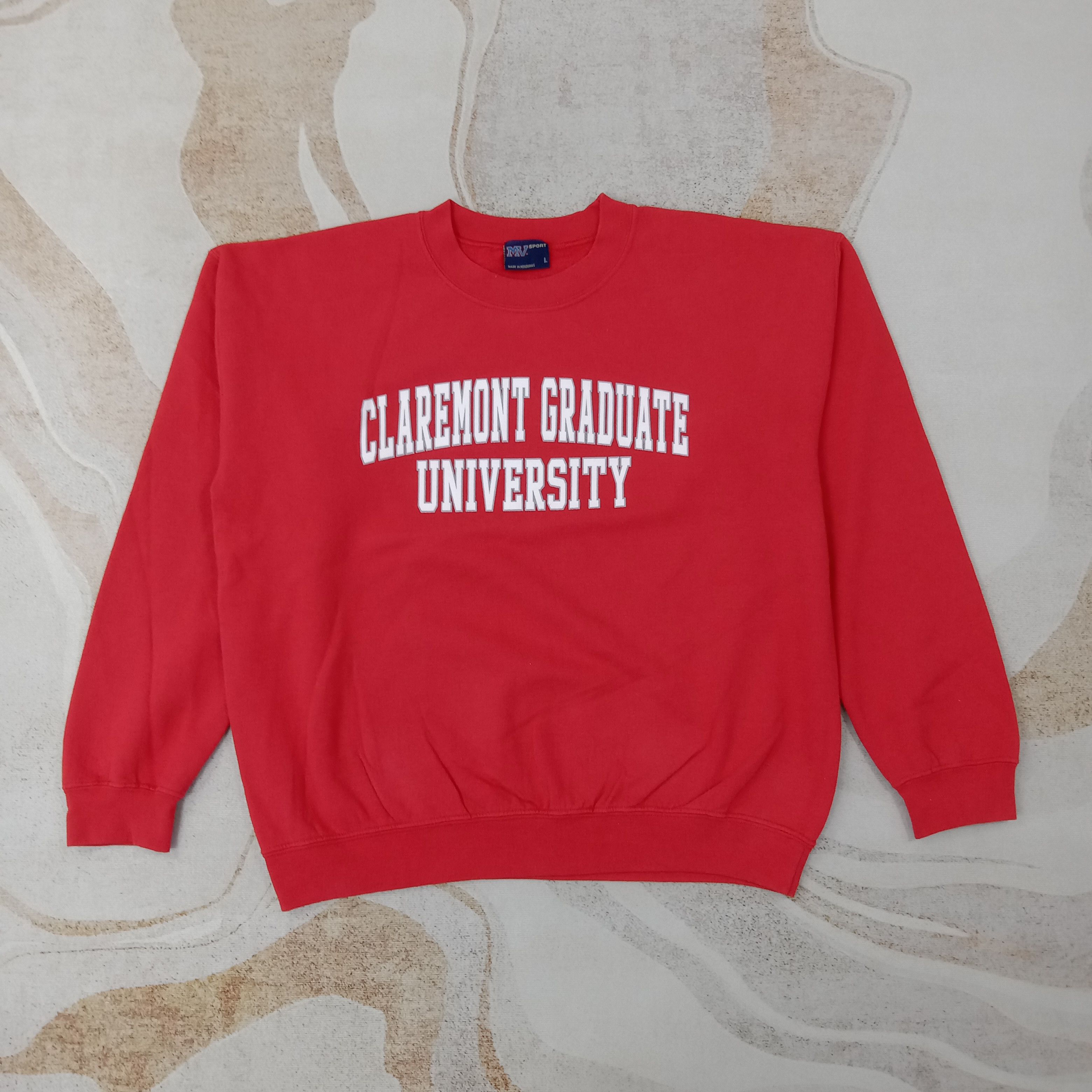 Vintage Claremont Graduate Promo University Sweatshirt C261N3 Size US L / EU 52-54 / 3 - 1 Thumbnail