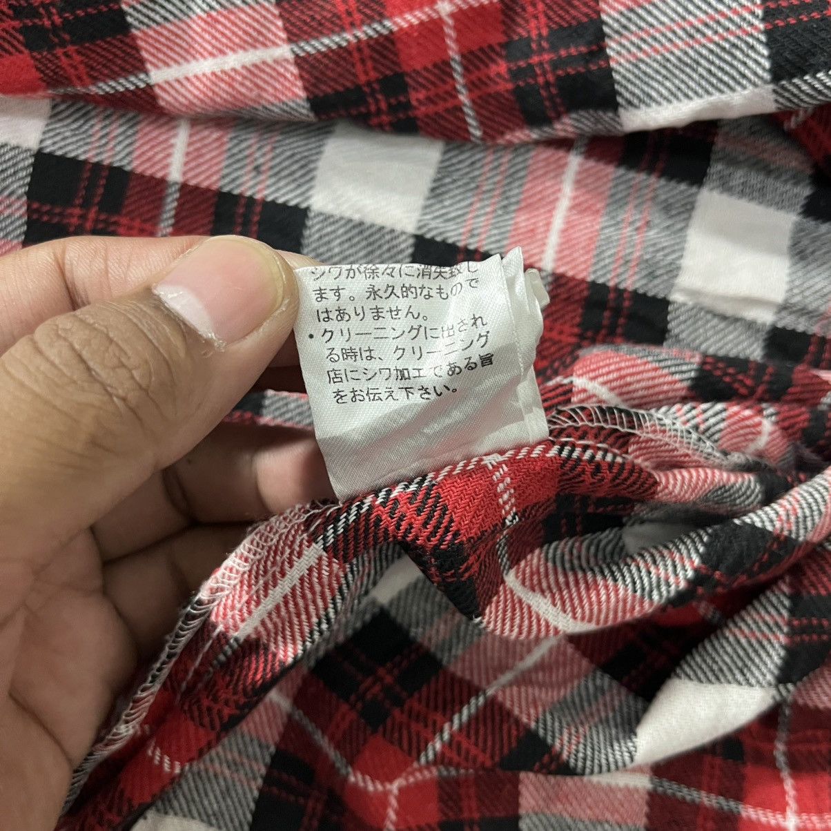 Japanese Brand IN THE ATTIC Plaid Flanel Shirt ifsix gothic style Size US M / EU 48-50 / 2 - 13 Thumbnail