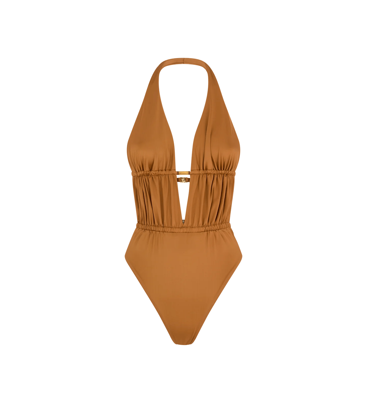 Tom Ford o1w1db10525 SWJ038 One-Piece Swimsuit in Brown Size XS / US 0-2 / IT 36-38 - 1 Preview