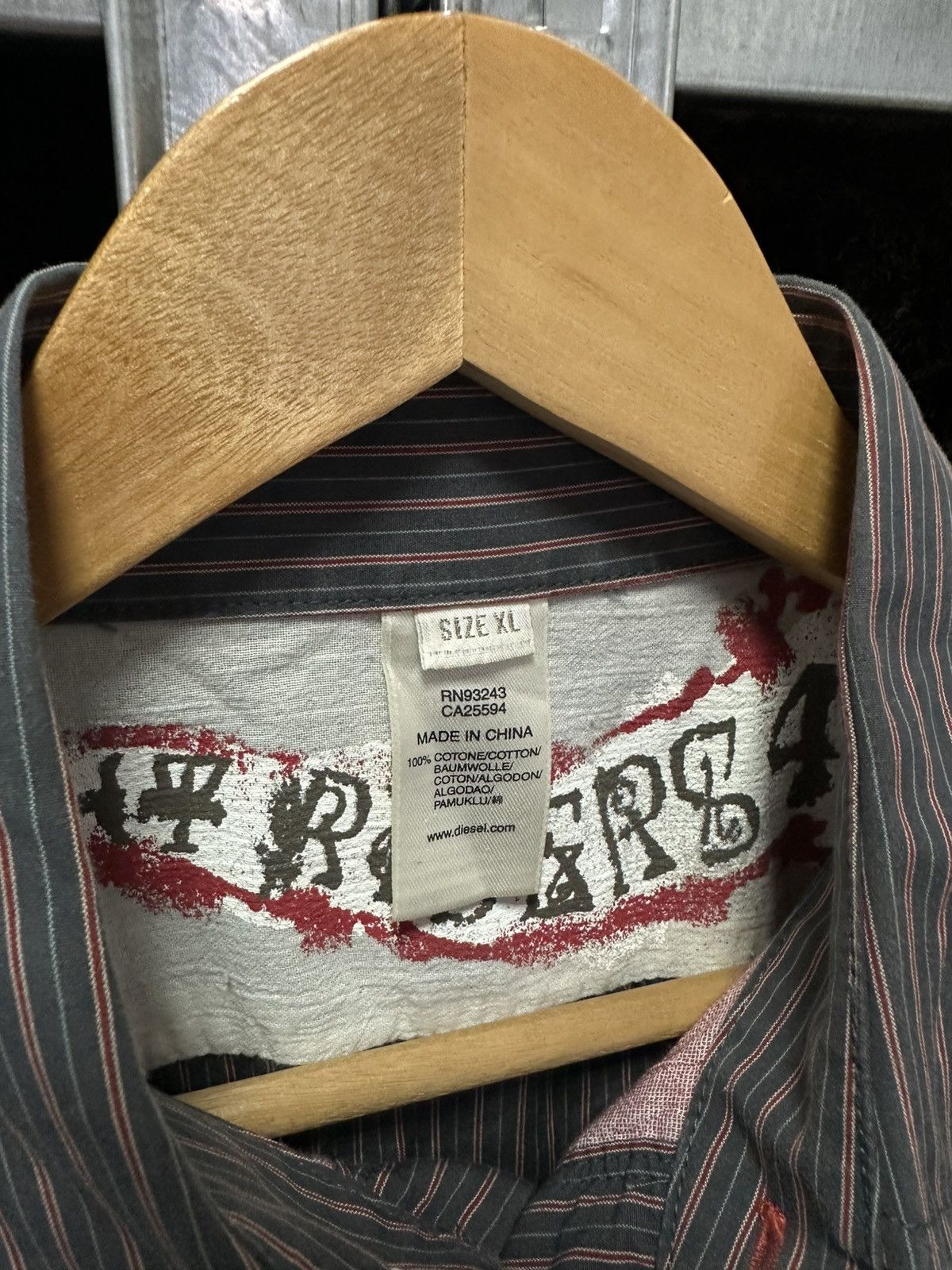 Diesel Vintage Y2K Diesel Avant Garde Button-Up Summer Shirt Size US XL / EU 56 / 4 - 6 Thumbnail