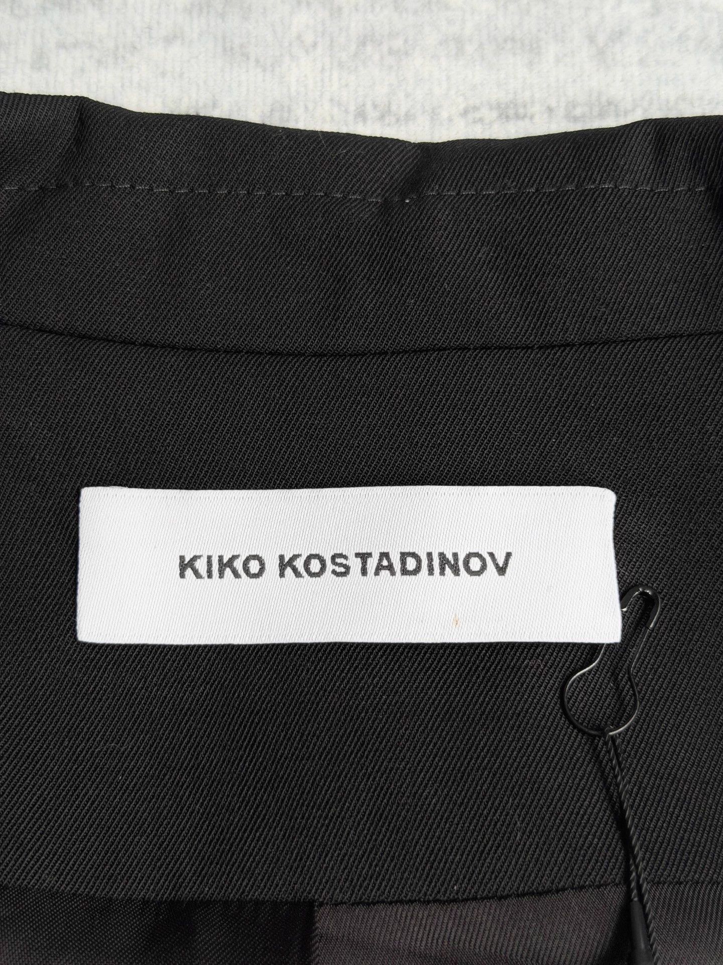 Kiko Kostadinov Kiko Kostadinov Men's K-Dart Workwear Jacket Black 46 Size US S / EU 44-46 / 1 - 7 Thumbnail