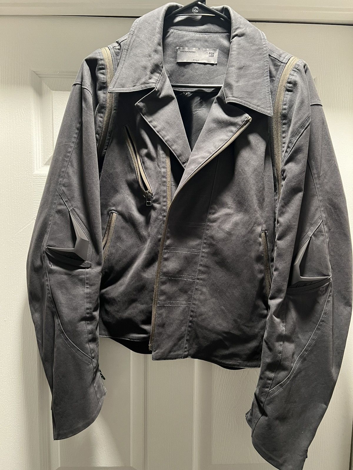 Kiko Kostadinov Kiko Kostadinov x Fox Lab Moto Jacket | Grailed