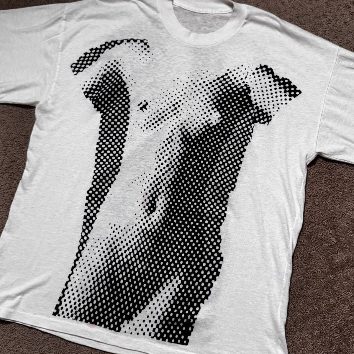 Vintage 80s vintage dot art tee Size US L / EU 52-54 / 3 - 3 Thumbnail