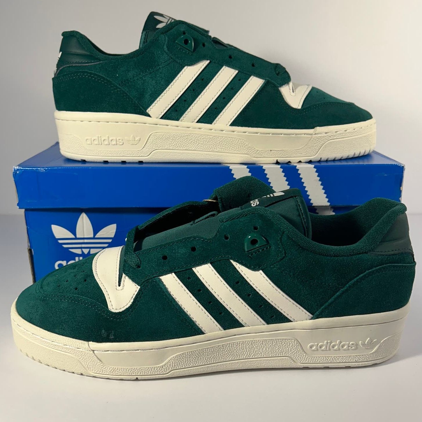 Adidas Adidas Originals Rivalry Low Collegiate Green Size 10 Size US 10 / EU 43 - 1 Thumbnail