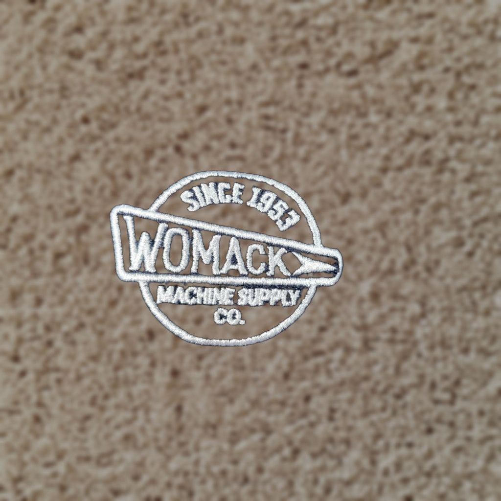 Vintage Womack Machine Supply Co Beanie Toque Adult One Size Blue Knit 100% Acrylic Beanie/Cap Men Hat Knit Blue One Size Lightweight Outdoor Work Mens Size ONE SIZE - 1 Thumbnail