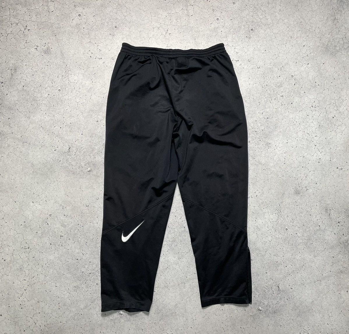 Nike × Vintage Vintage Nike Big Swoosh Drill Y2K Track Pants Size US 38 / EU 54 - 1 Thumbnail
