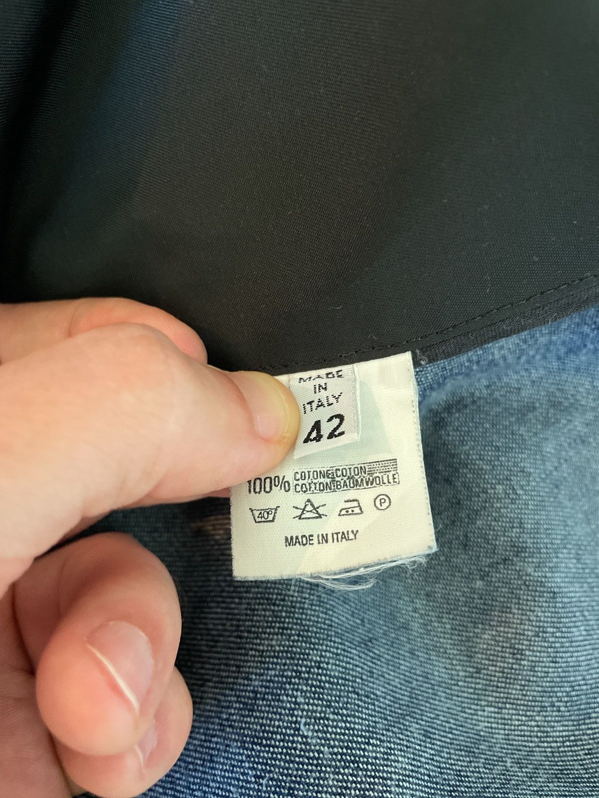 Maison Margiela Vintage Maison Margiela 1998-99 Rare Denim Button Coat Size US S / EU 44-46 / 1 - 5 Thumbnail