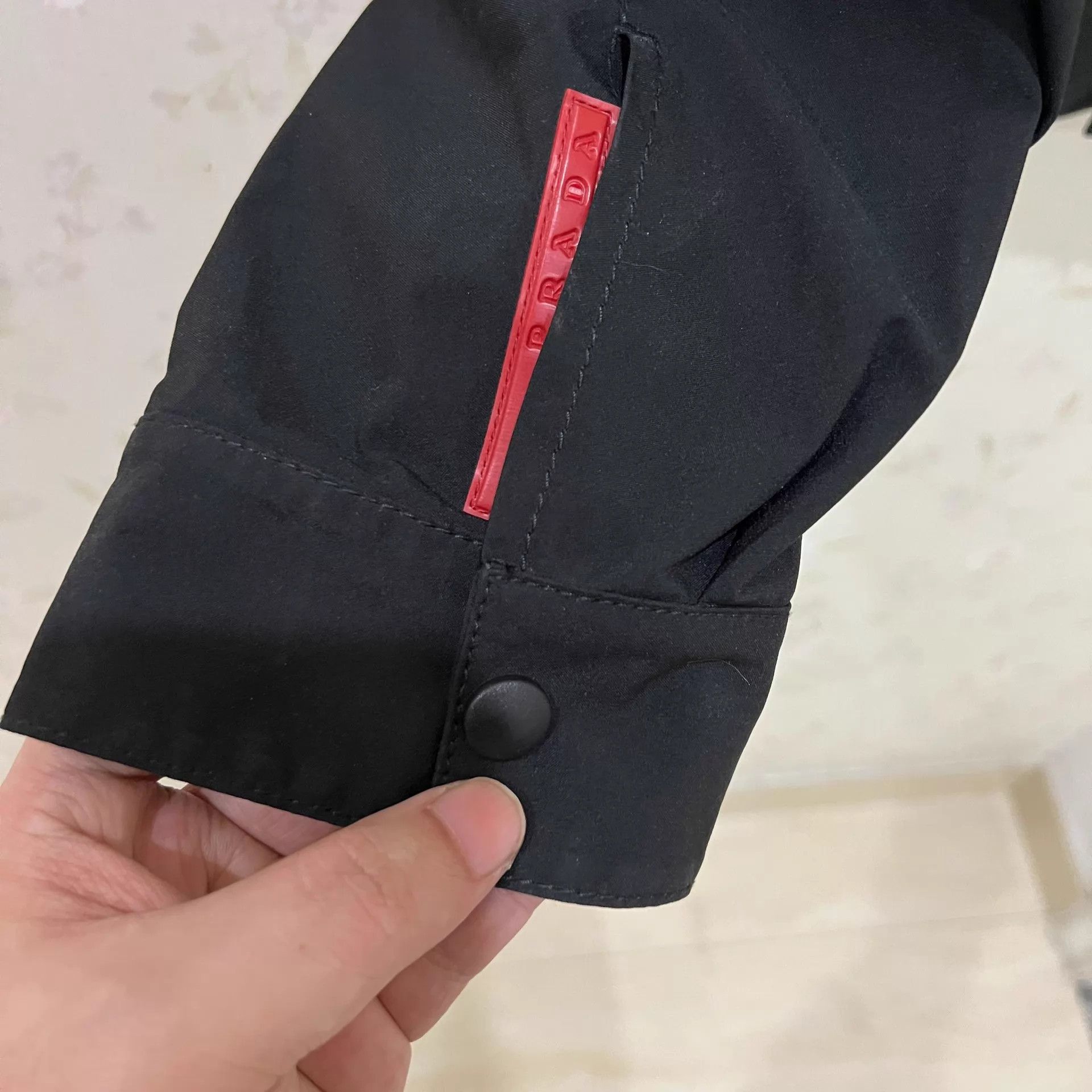 Prada Prada Men's Windstopper Black Jacket 46 99new Size US S / EU 44-46 / 1 - 3 Thumbnail