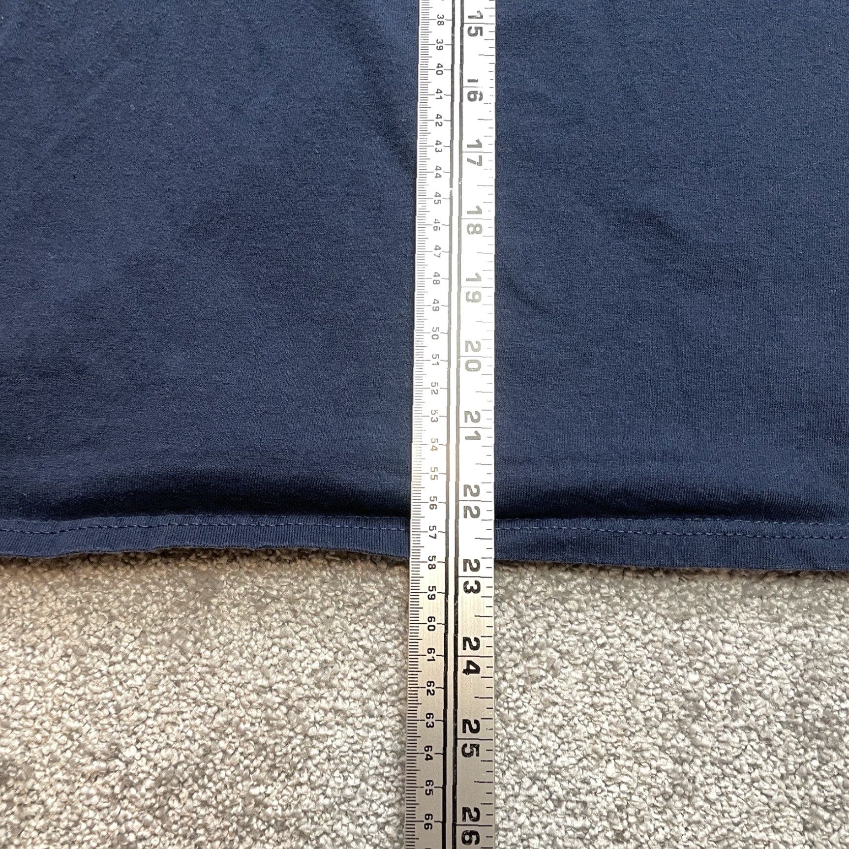Vintage I.S. Totten Shirt Women’s Medium Blue Long Sleeve Cotton Crew Eagle Logo Tee Size M / US 6-8 / IT 42-44 - 4 Thumbnail