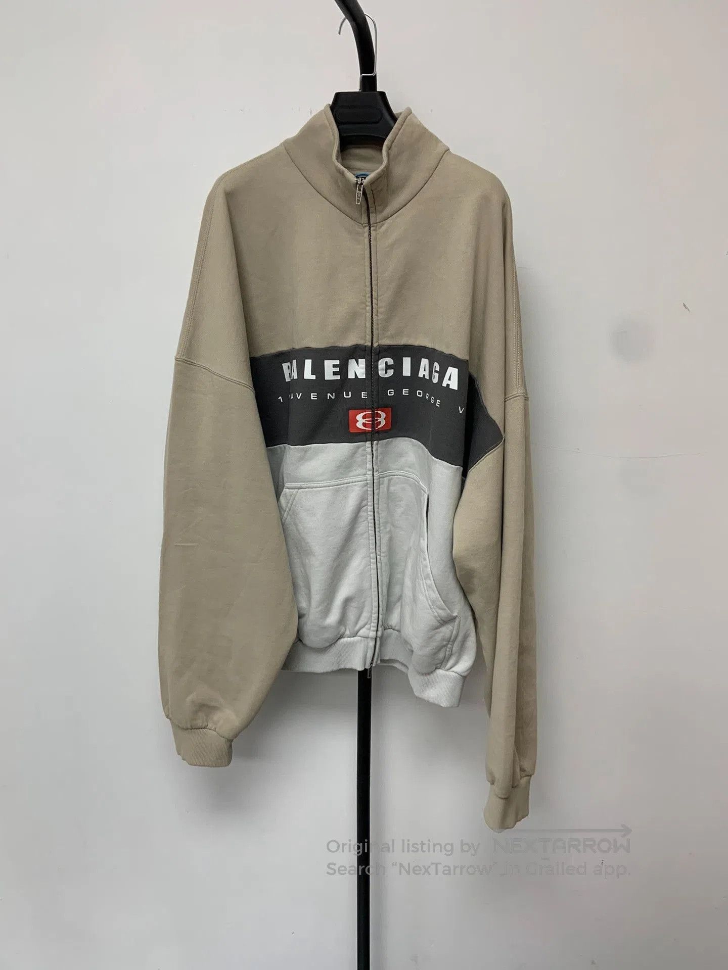 Balenciaga Balenciaga Men's Logo Turtleneck Jacket. Size US L / EU 52-54 / 3 - 1 Thumbnail