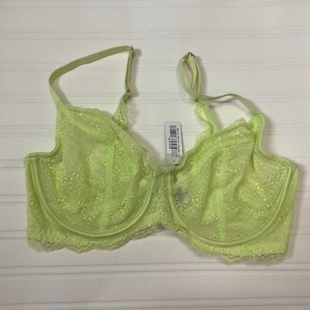 Other Adore Me Sheer Lace Full Coverage Underwired Bra Women 34DD Size ONE SIZE - 8 Thumbnail