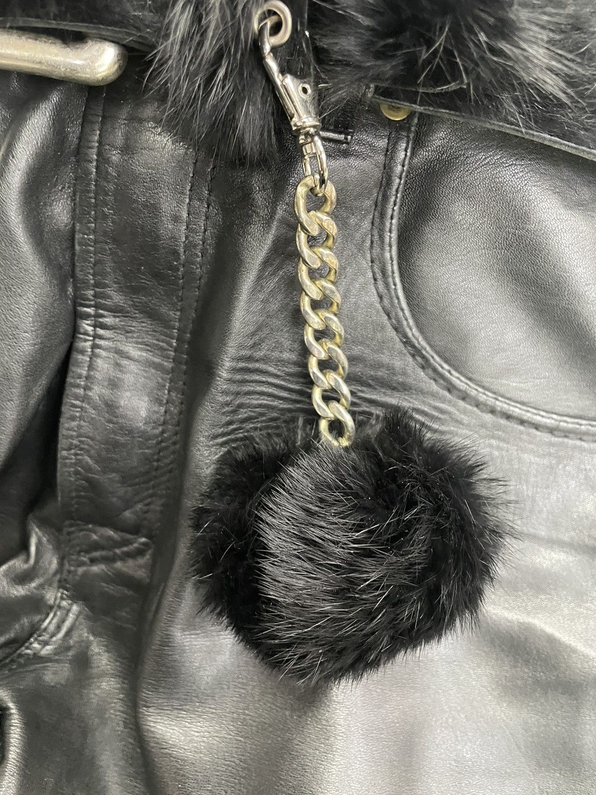 Hysteric Glamour × Japanese Brand SALE✅✅Rick Owens Junya Watanabe Style 2000s fur belt Size ONE SIZE - 3 Thumbnail