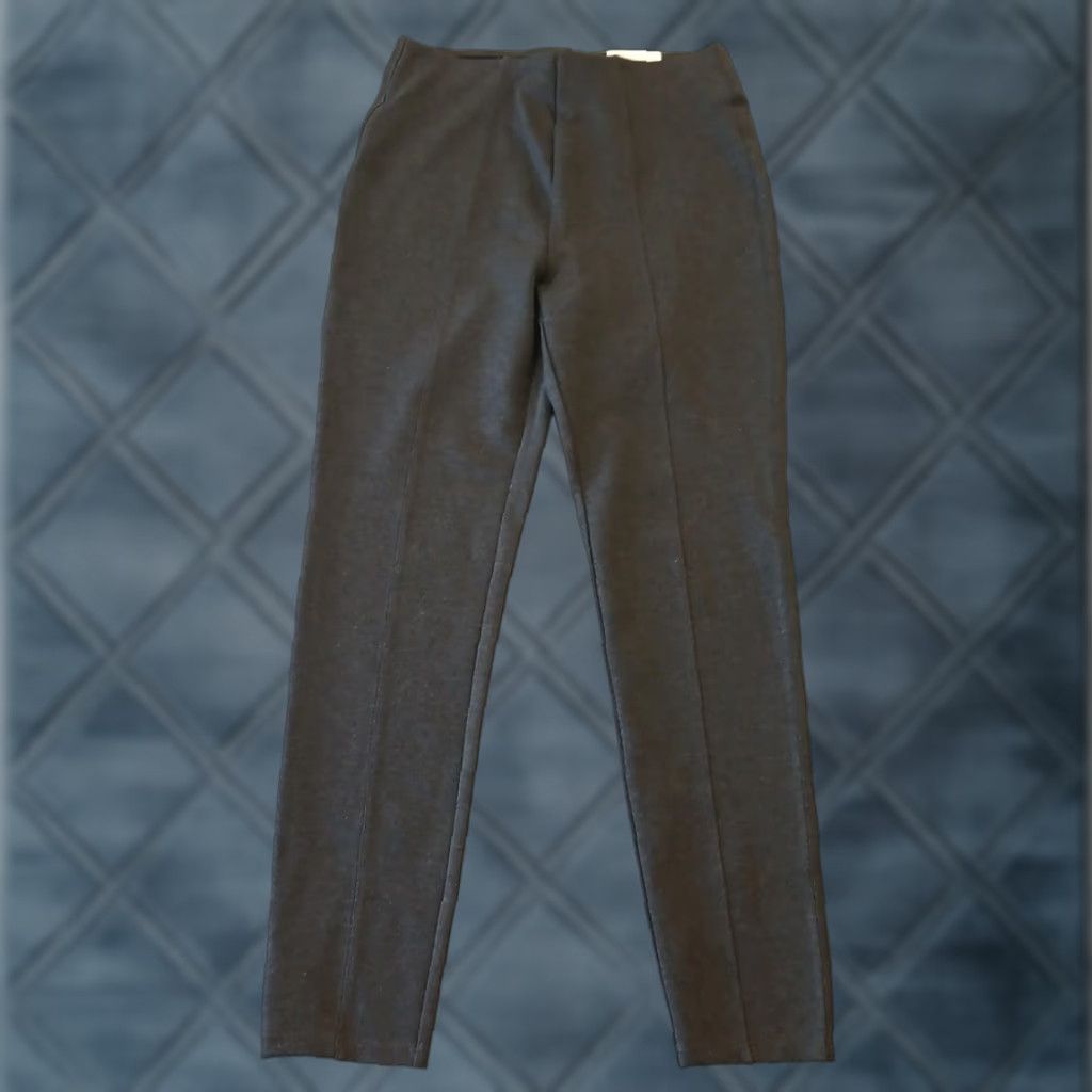 Old Navy Old Navy Stevie Ankle Pants Womens Medium Gray Skinny Pull On 28x27 Regular Rise High Inseam 27 Elastic Waist Stretch Jeans Trousers Pants Womens Size 32" / US 10 / IT 46 - 1 Thumbnail