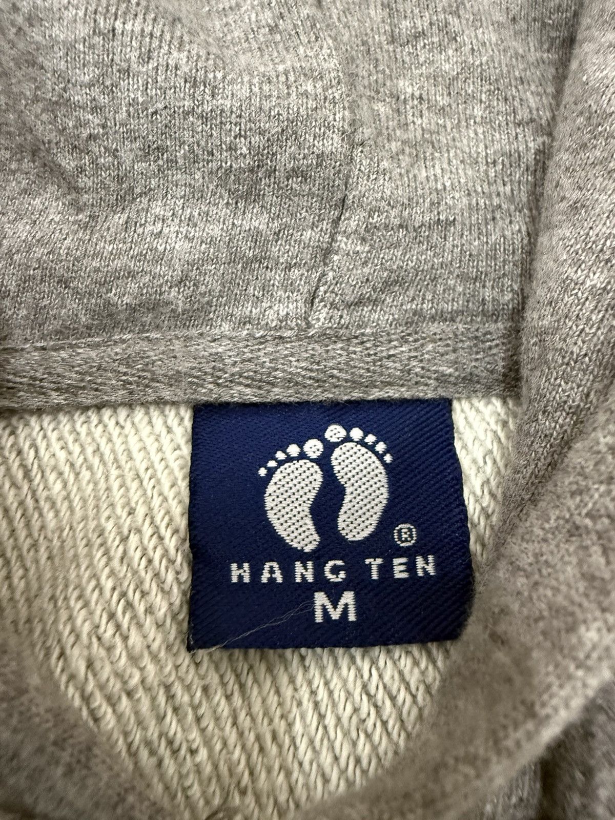 Hang Ten 🔥 Vtg Y2K Hang Ten Heavy Weight Surfwear Sweat Hoodie - M Size US M / EU 48-50 / 2 - 8 Thumbnail