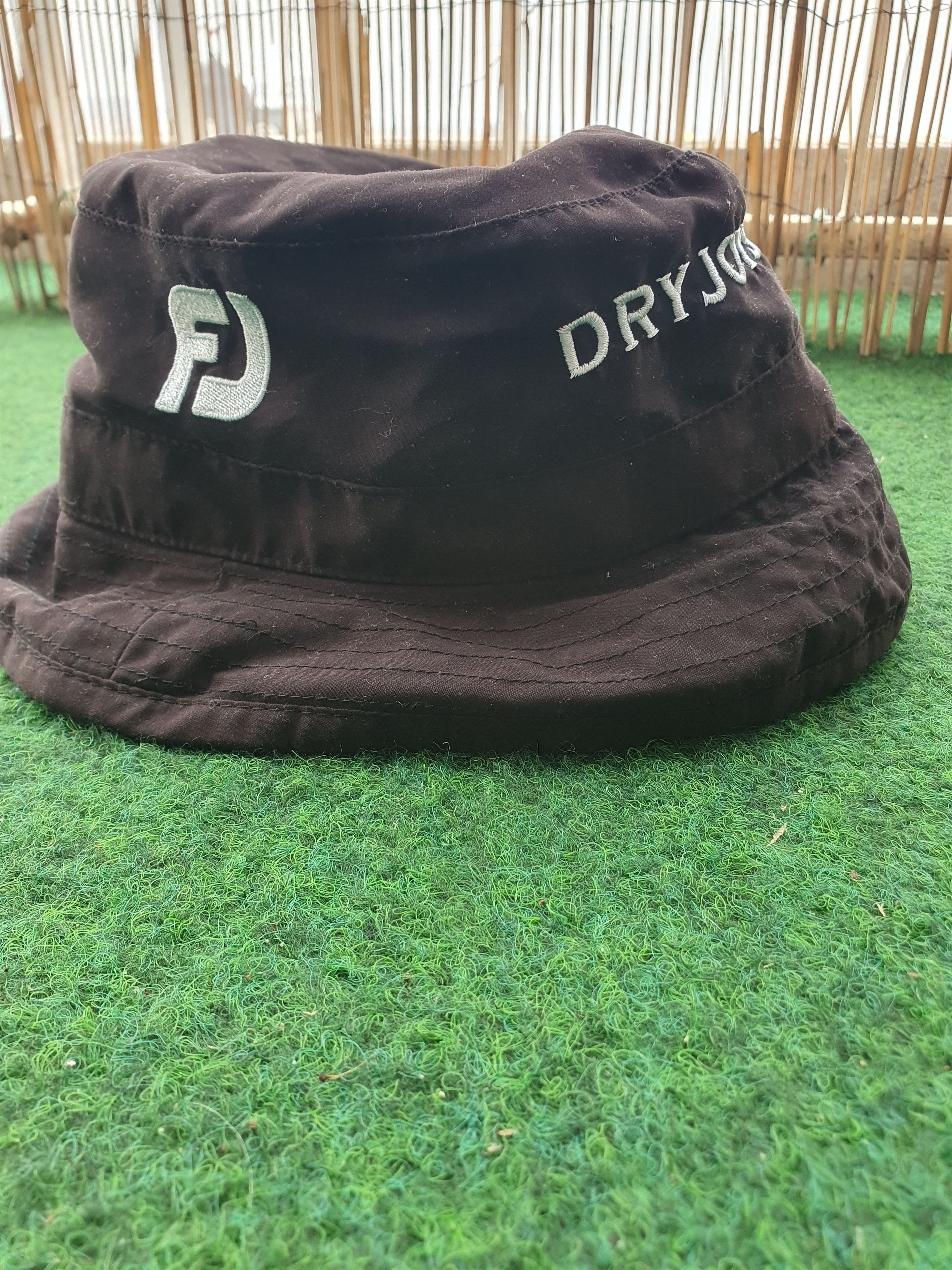 Footjoy Footjoy Dryjoys Bucket Hat Golf Cap Embroidered Logo Size ONE SIZE - 8 Thumbnail
