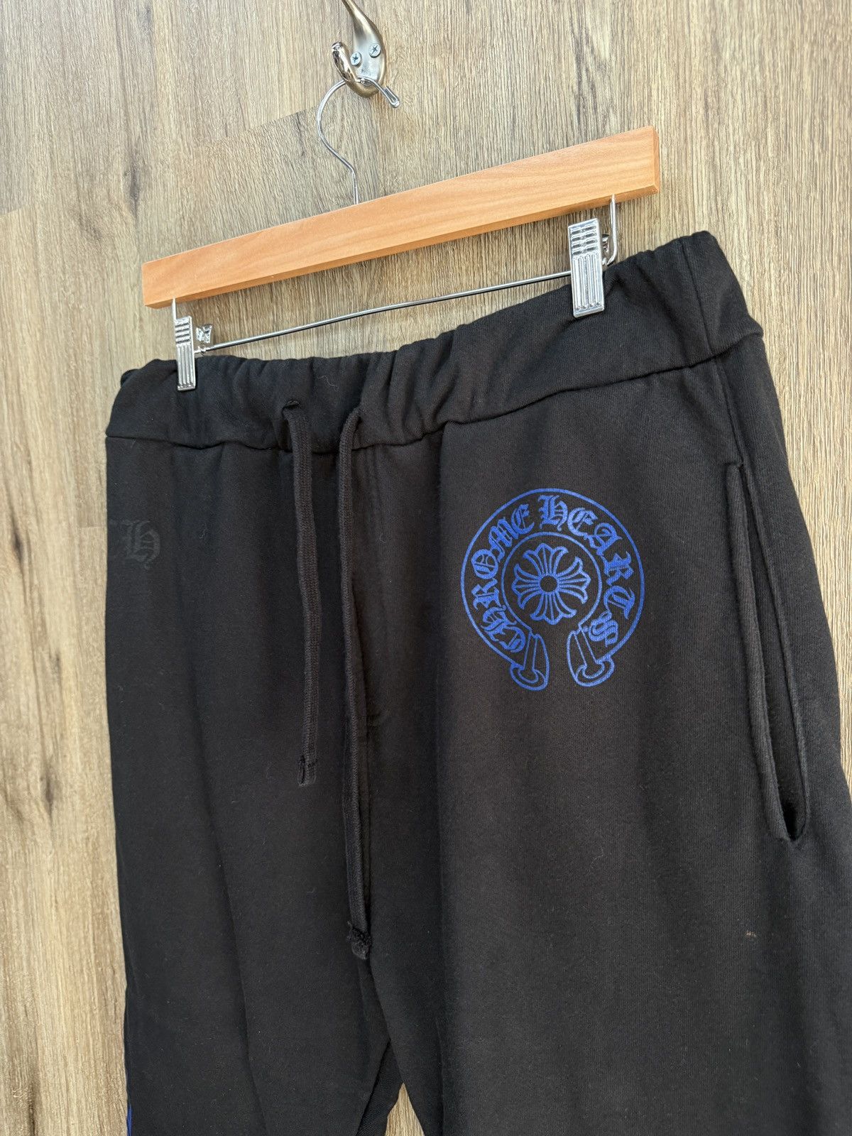Chrome Hearts Chrome Hearts Blue Horsehoe Sweatpants Size US 32 / EU 48 - 4 Thumbnail