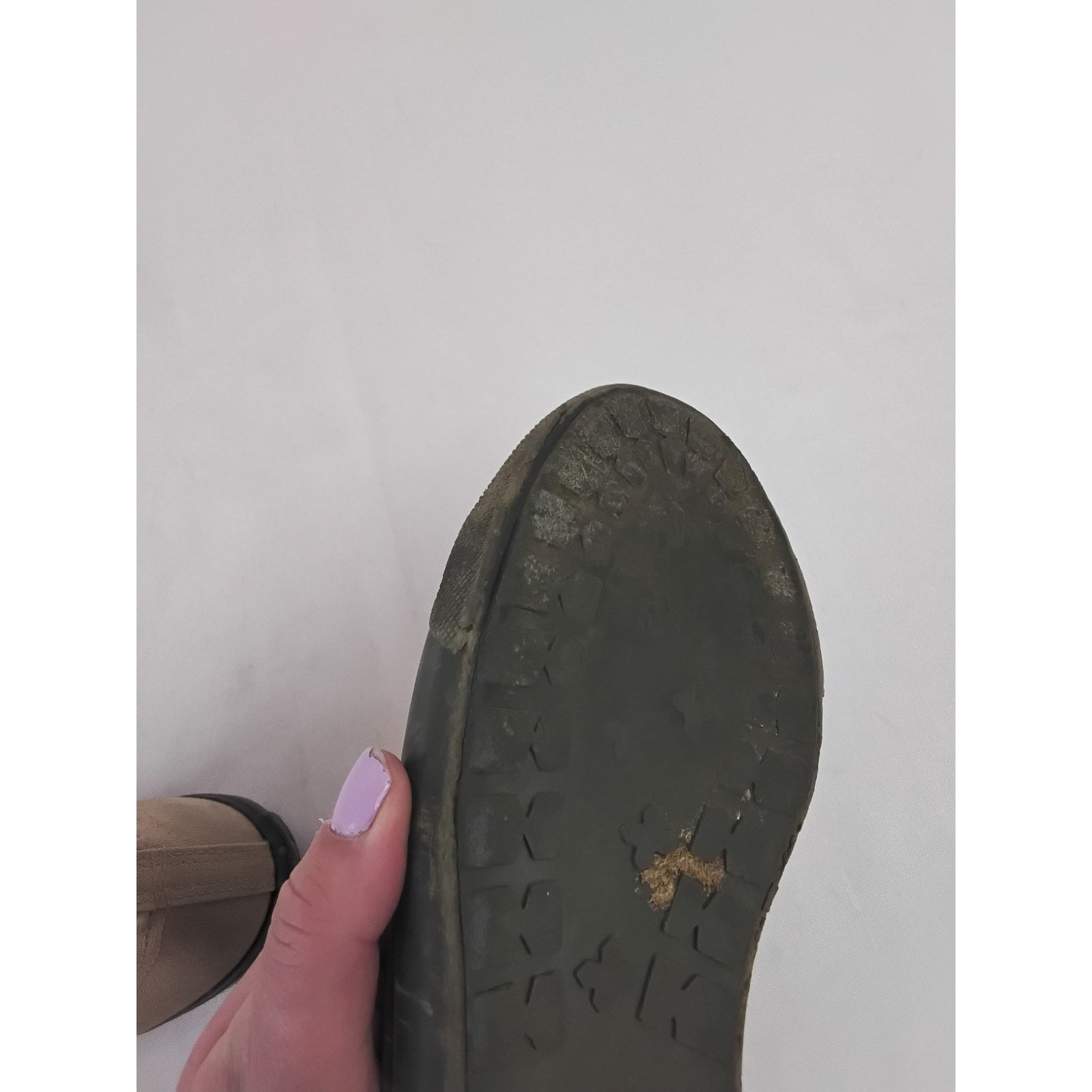 Eddie Bauer Eddie Bauer Sneakers Women's 8.5M Khaki/Green 1980s VTG Size US 8.5 / IT 38.5 - 11 Thumbnail