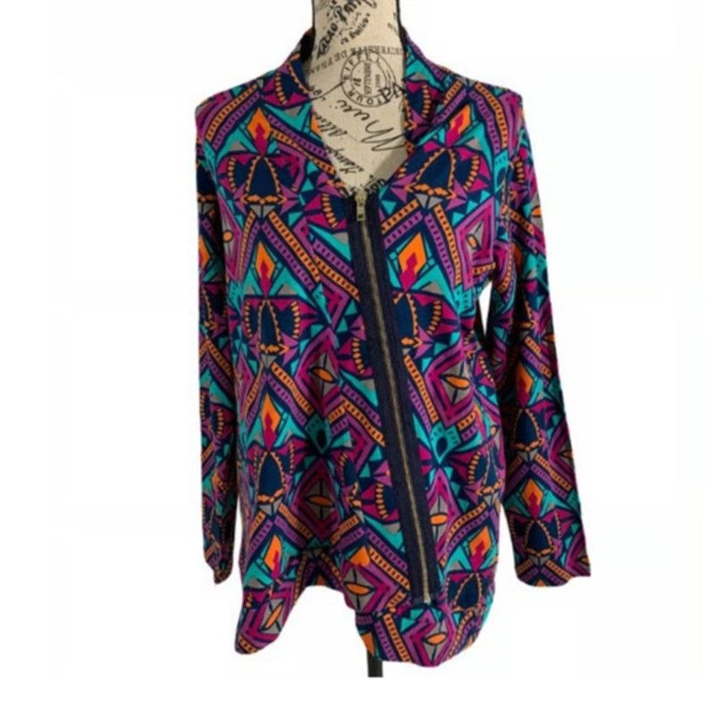 Other All For Color Women's Small Jacket Zip Lightweight NEW Size S / US 4 / IT 40 - 1 Thumbnail