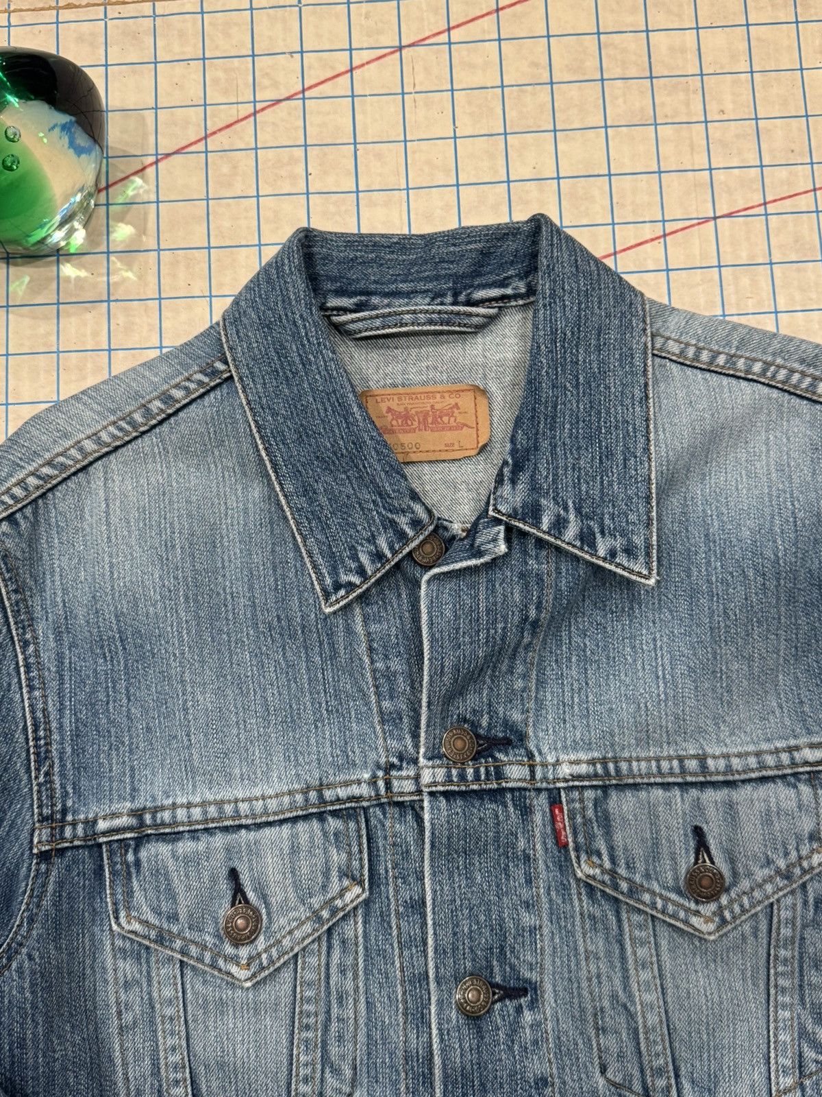 Levi's Vintage 80’s Levi’s 70500 European Levi’s Trucker Jacket Size US M / EU 48-50 / 2 - 5 Thumbnail