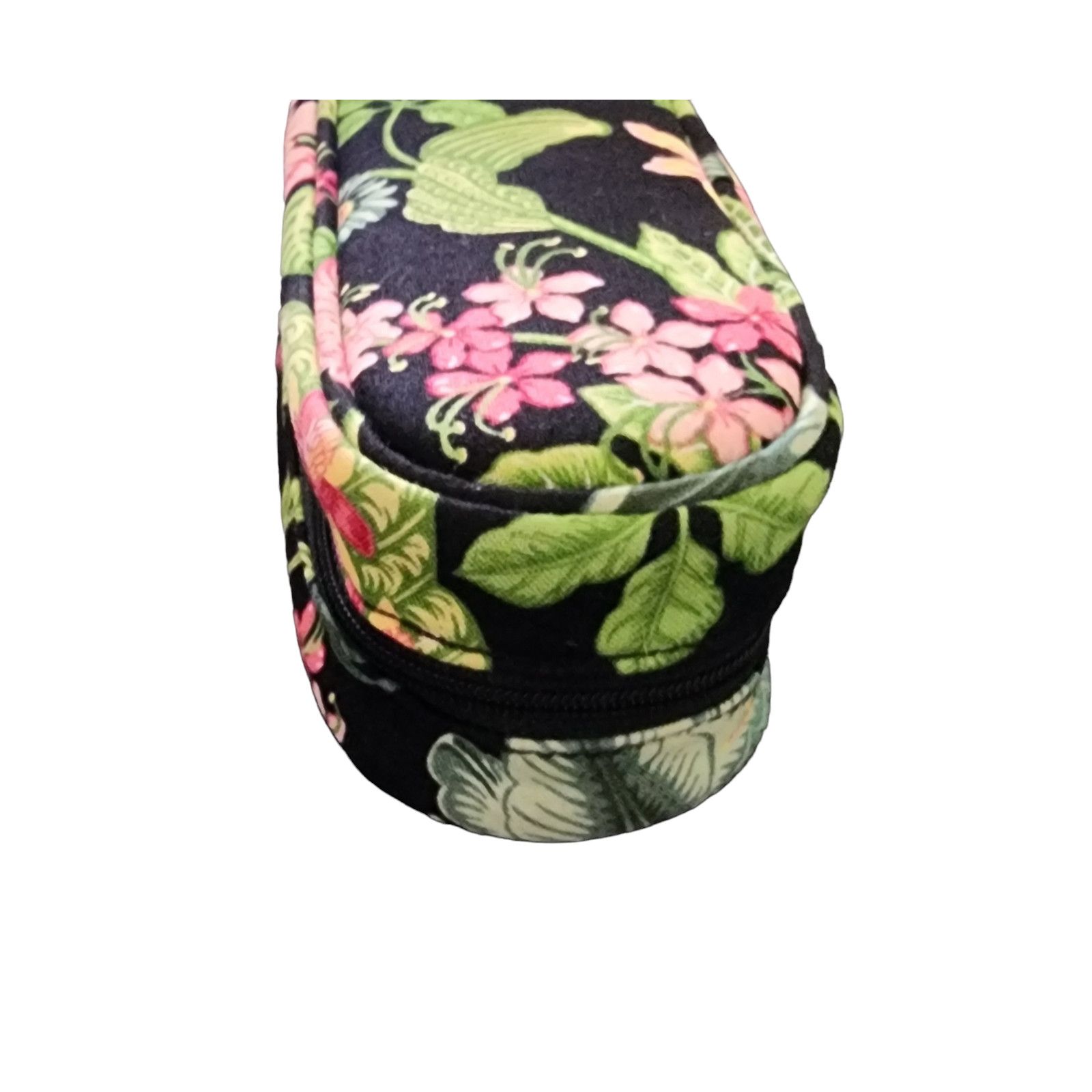 Vera Bradley Vera Bradley Sunglasses Case Black Floral Center Zip Size ONE SIZE - 5 Thumbnail