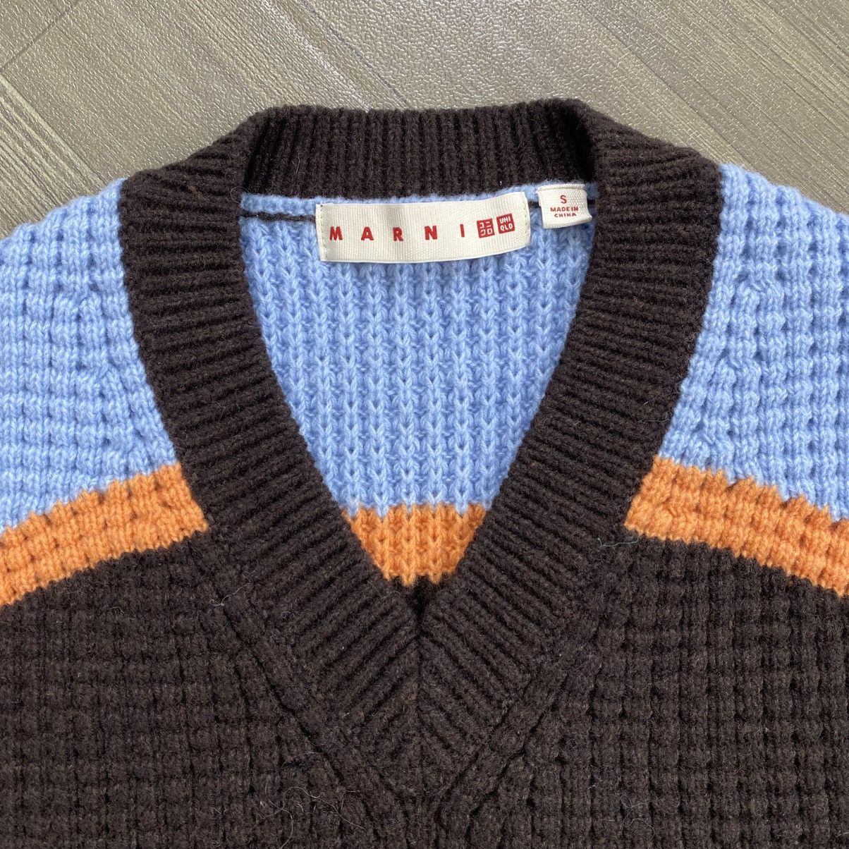 Marni × Uniqlo Uniqlo x Marni Popcorn Multicolor Knitted Sweater Vest Size US S / EU 44-46 / 1 - 3 Thumbnail