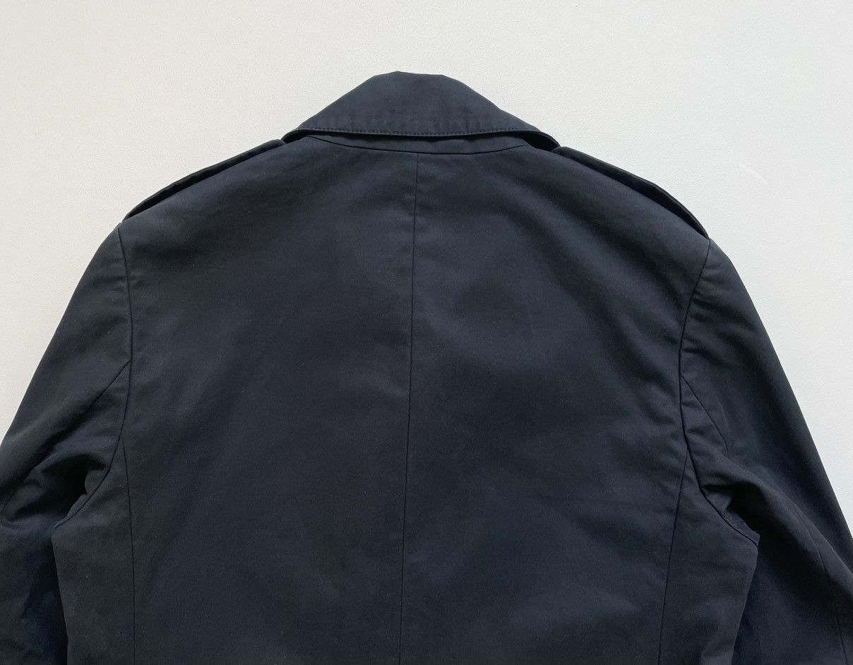 Maison Margiela S/S 10 Blue Cotton Mac Caban Jacket Size US M / EU 48-50 / 2 - 15 Thumbnail