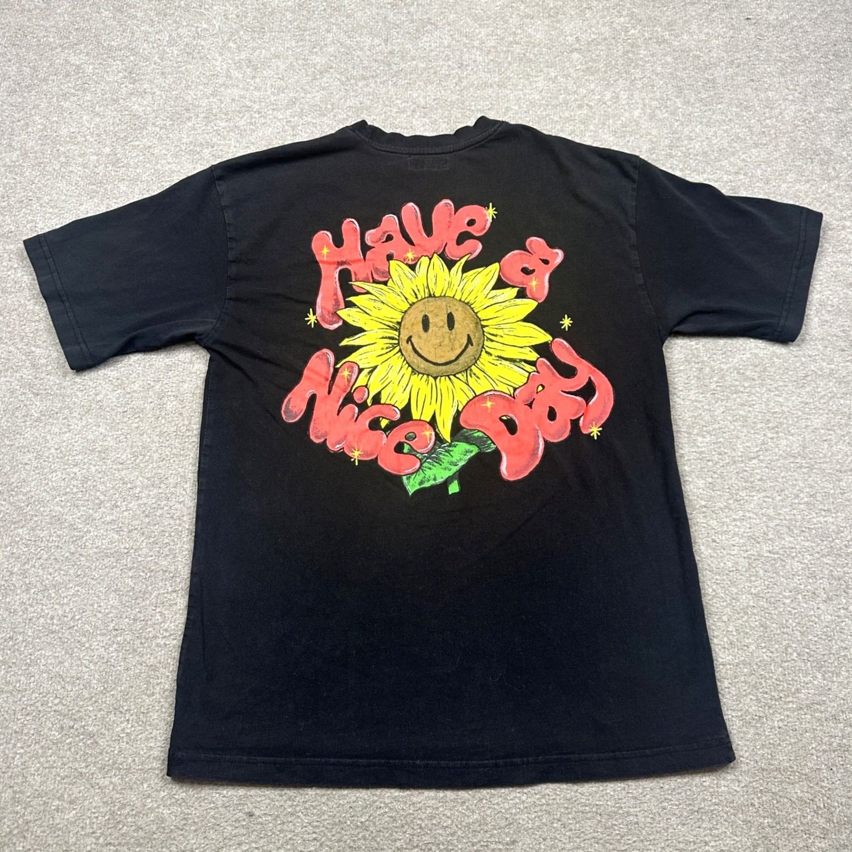 Vintage Chinatown Market Shirt Mens Black Short Sleeve Crew Neck Graphic Tee Size US L / EU 52-54 / 3 - 3 Thumbnail