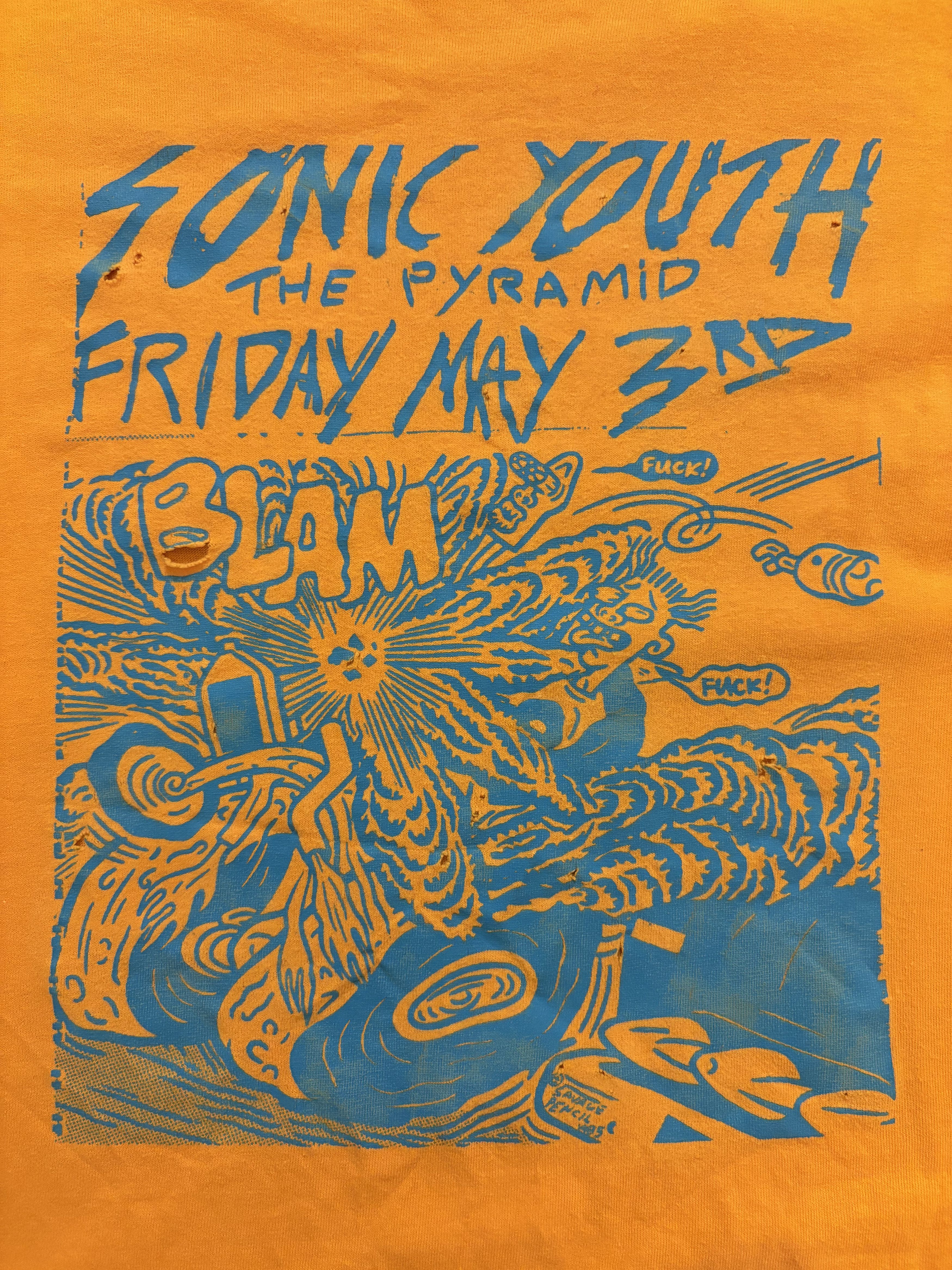 Band Tees Sonic Youth Vintage 00s “Live At The Pyramid” Anvil Tee Size US M / EU 48-50 / 2 - 2 Thumbnail